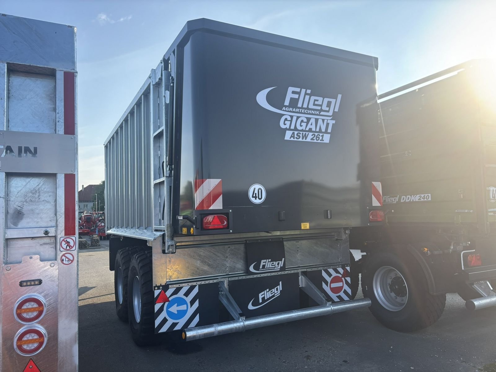 Abschiebewagen tipa Fliegl ASW 261 Compact FOX, Vorführmaschine u Göpfritz (Slika 3)