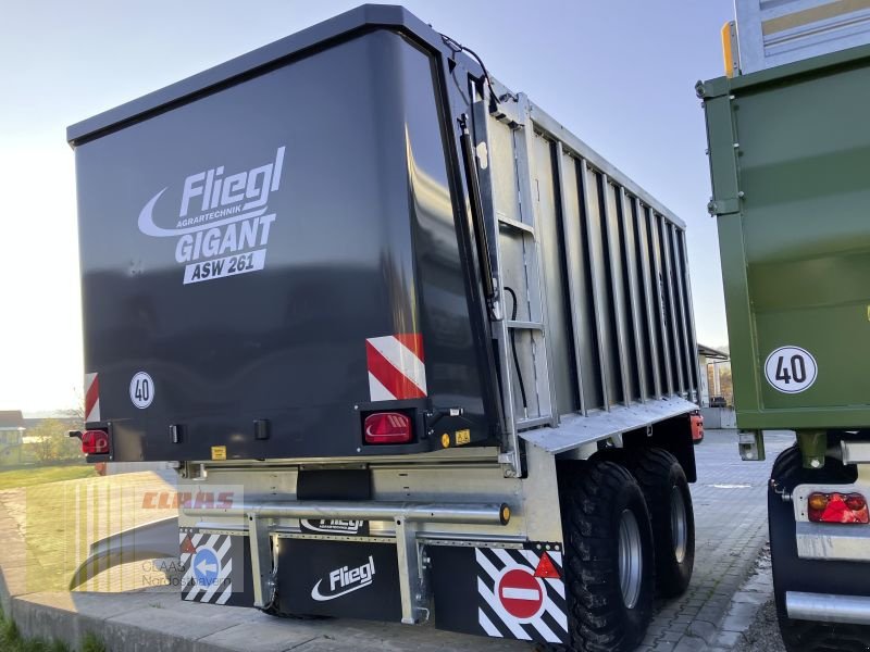 Abschiebewagen tip Fliegl ASW 261 COMPACT REDUZIERT!, Neumaschine in Schwend (Poză 6)