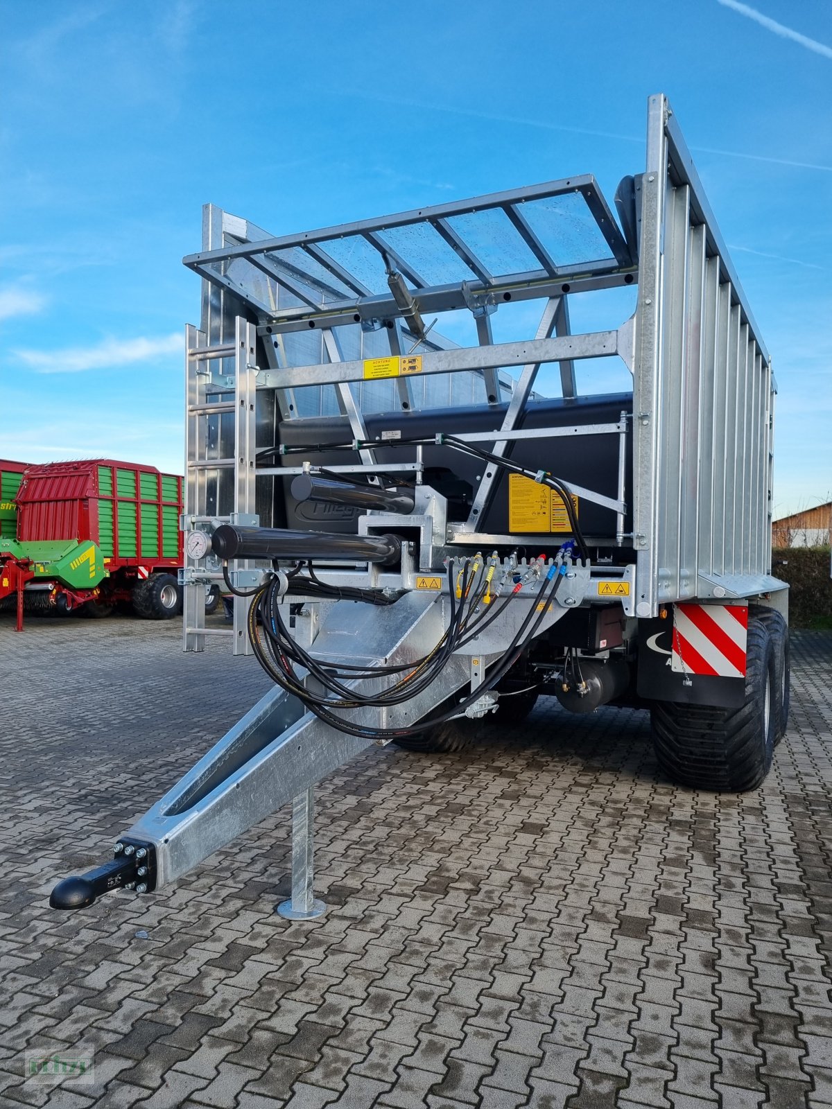 Abschiebewagen типа Fliegl ASW 261 Fox, Neumaschine в Bruckmühl (Фотография 3)