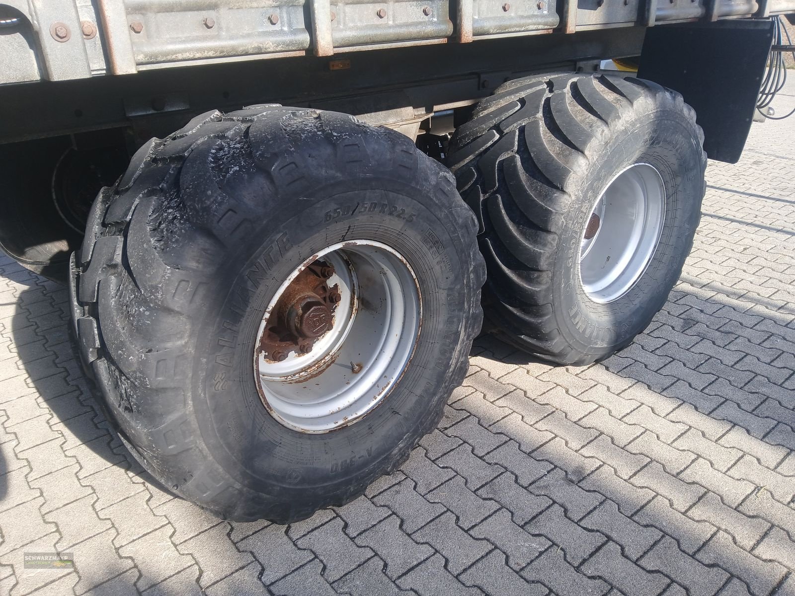 Abschiebewagen του τύπου Fliegl ASW 261 mit Wechselrahmen, Gebrauchtmaschine σε Aurolzmünster (Φωτογραφία 7)