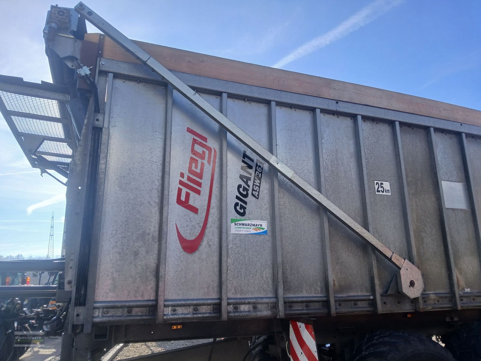 Abschiebewagen του τύπου Fliegl ASW 261 mit Wechselrahmen, Gebrauchtmaschine σε Aurolzmünster (Φωτογραφία 12)