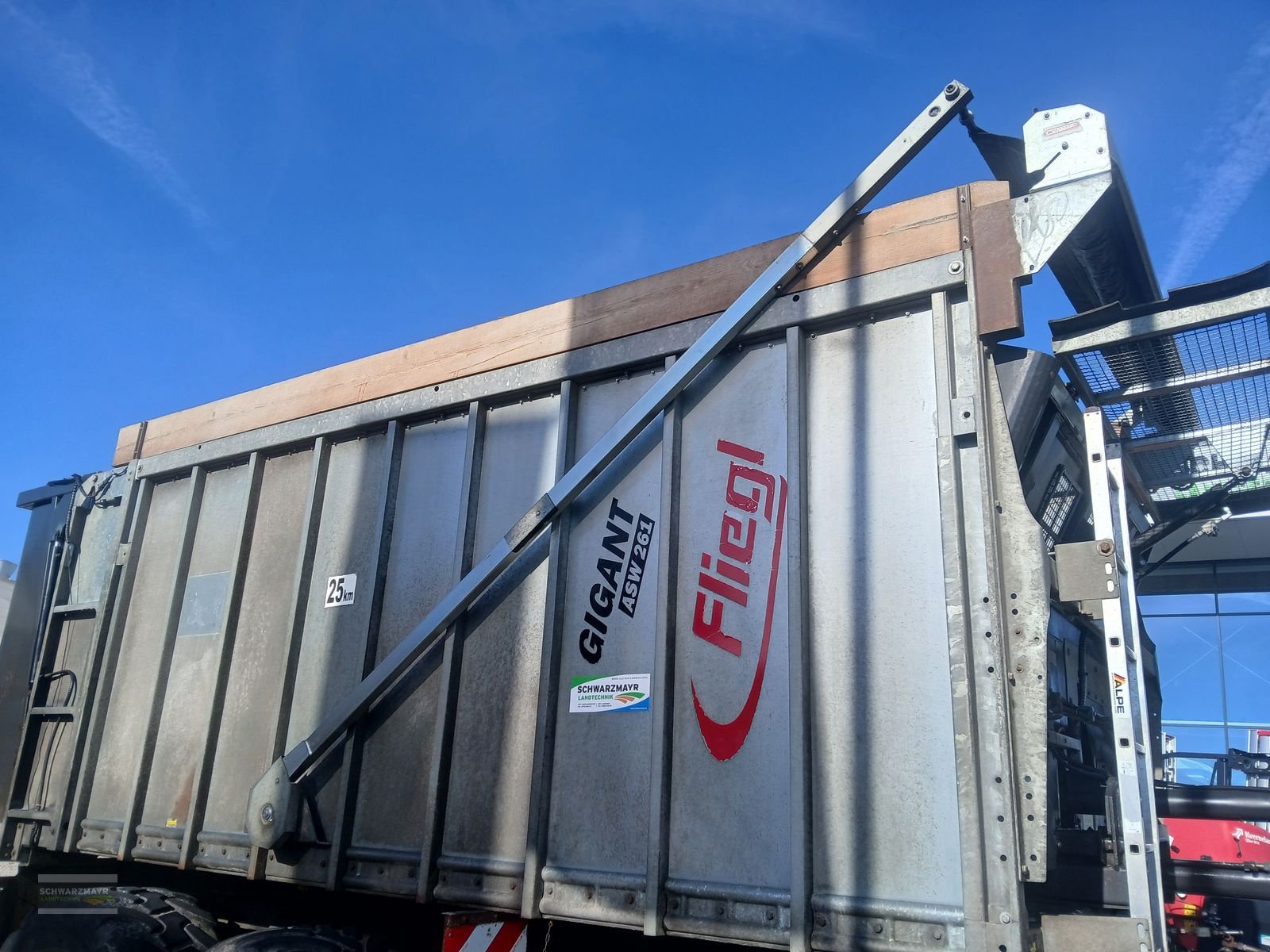 Abschiebewagen του τύπου Fliegl ASW 261 mit Wechselrahmen, Gebrauchtmaschine σε Aurolzmünster (Φωτογραφία 13)