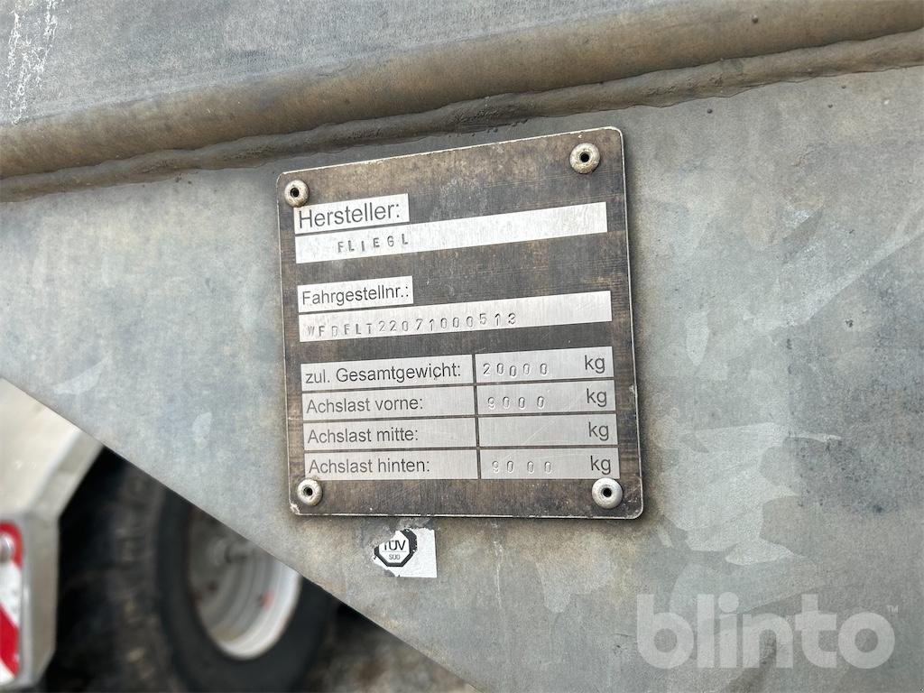 Abschiebewagen tipa Fliegl ASW 268 Compact, Gebrauchtmaschine u Düsseldorf (Slika 4)
