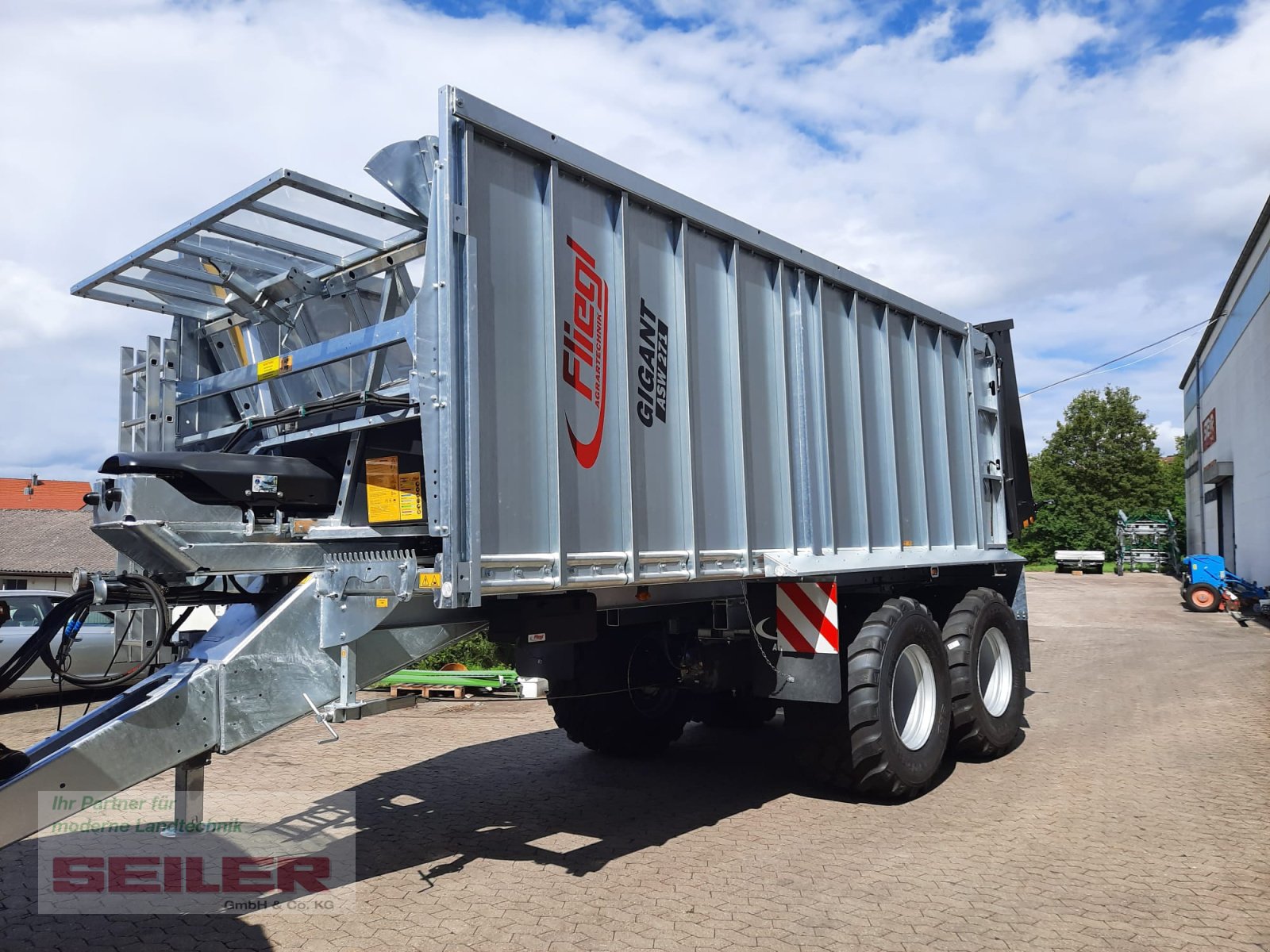 Abschiebewagen typu Fliegl ASW 271 C FOX Lenkachse 26,5" 35m³, Neumaschine v Ansbach (Obrázek 2)