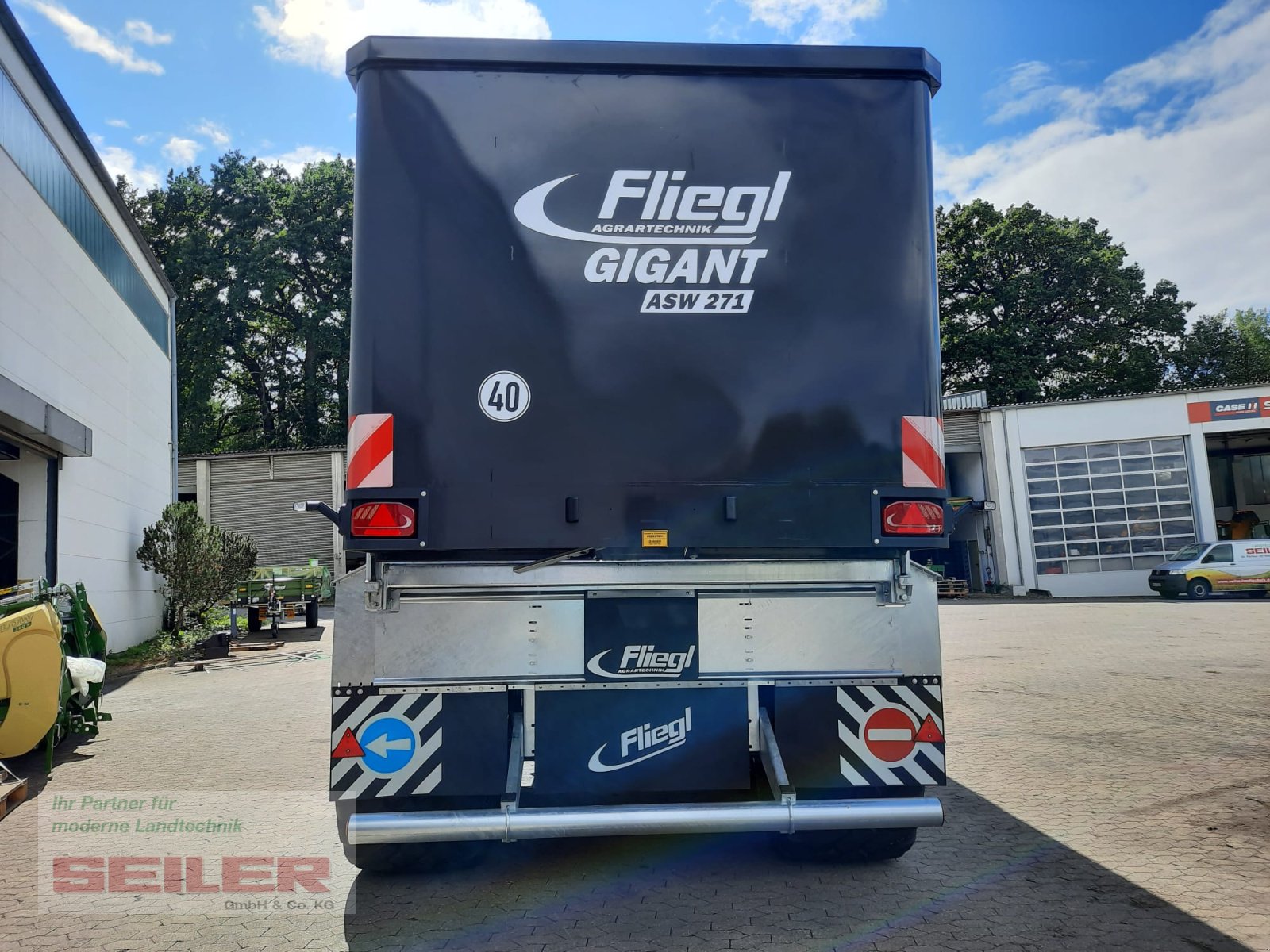 Abschiebewagen typu Fliegl ASW 271 C FOX Lenkachse 26,5" 35m³, Neumaschine v Ansbach (Obrázek 6)