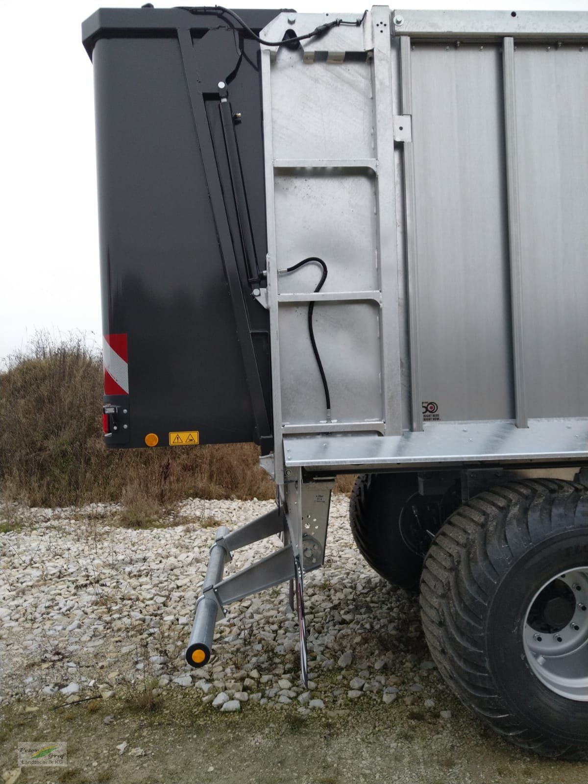 Abschiebewagen du type Fliegl ASW 271 C, Neumaschine en Pegnitz-Bronn (Photo 4)