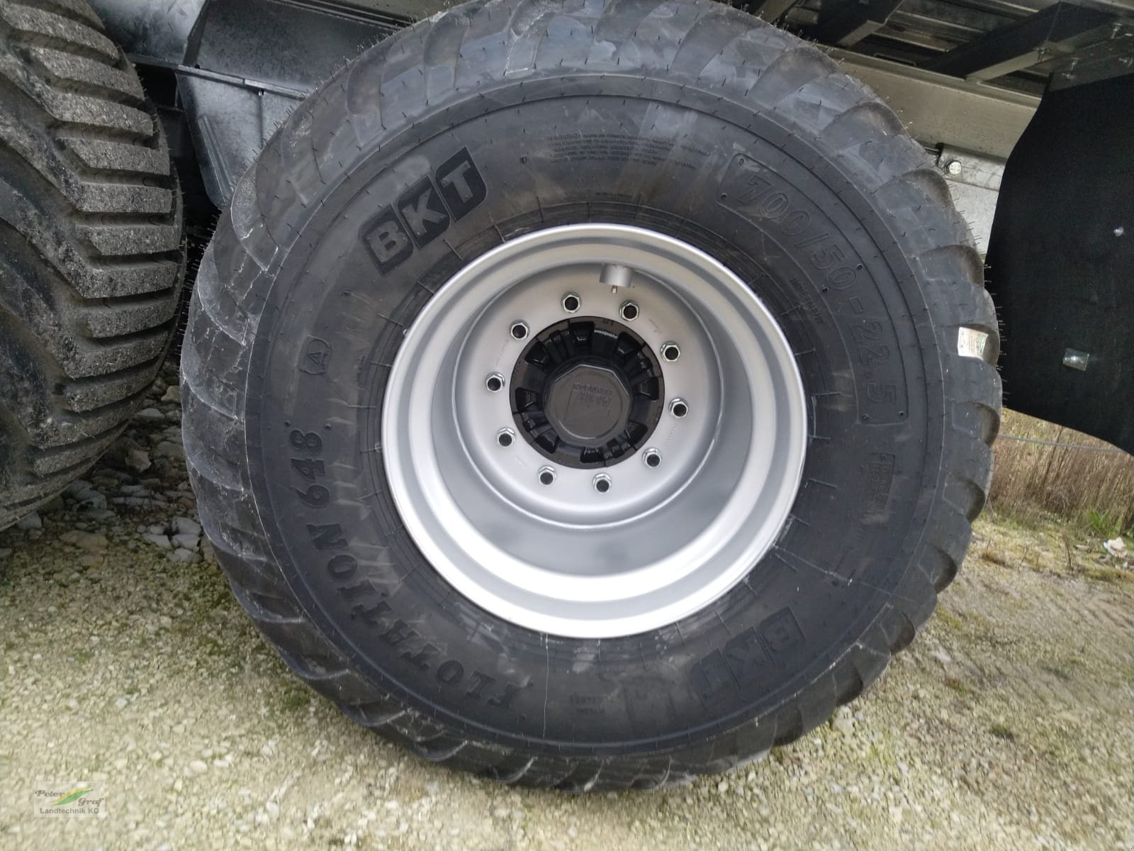 Abschiebewagen du type Fliegl ASW 271 C, Neumaschine en Pegnitz-Bronn (Photo 7)