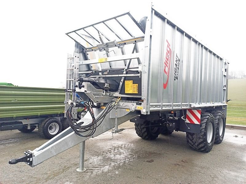 Abschiebewagen tip Fliegl ASW 271 Compact FOX Abschiebewagen, Neumaschine in St. Marienkirchen (Poză 1)