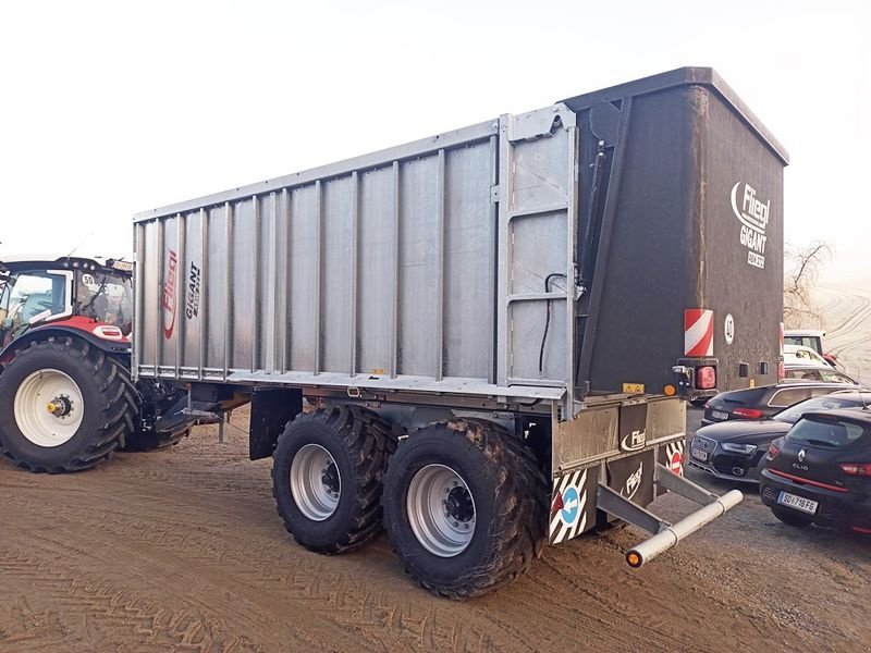 Abschiebewagen tip Fliegl ASW 271 Compact FOX Abschiebewagen, Neumaschine in St. Marienkirchen (Poză 7)