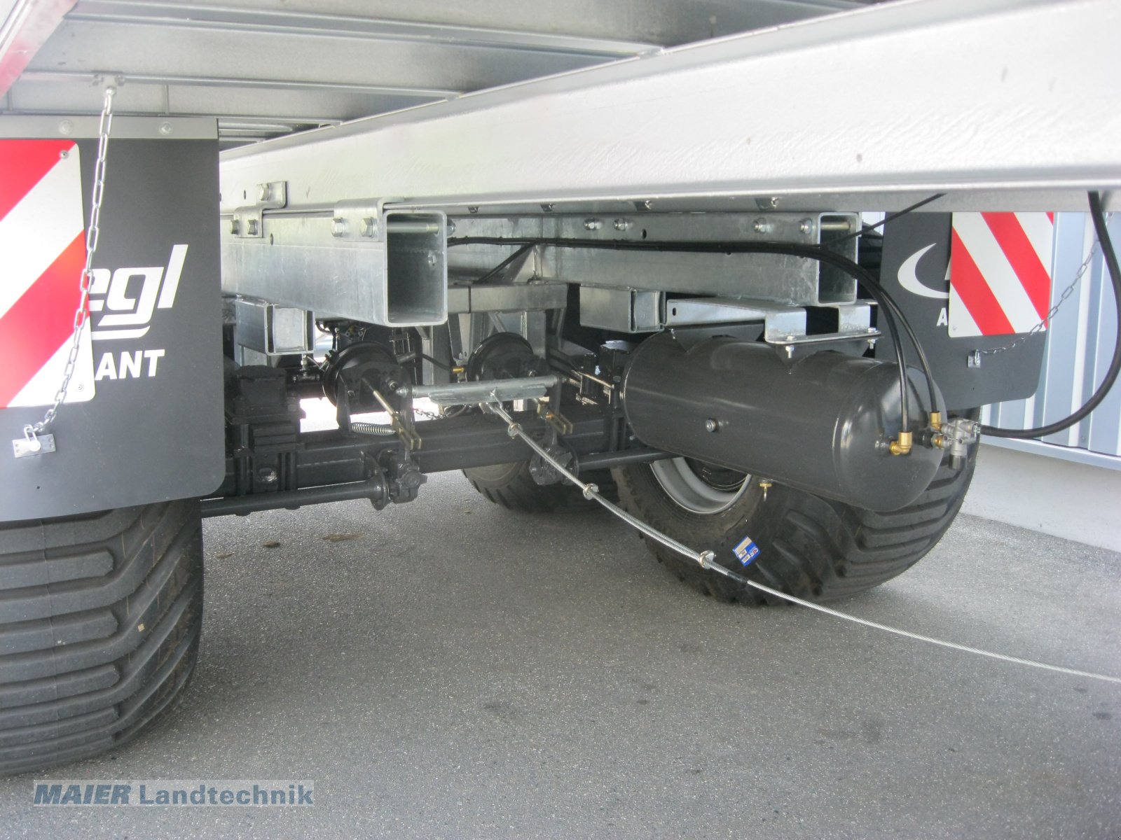 Abschiebewagen του τύπου Fliegl ASW 271 Compact FOX, Neumaschine σε Dieterskirchen (Φωτογραφία 7)