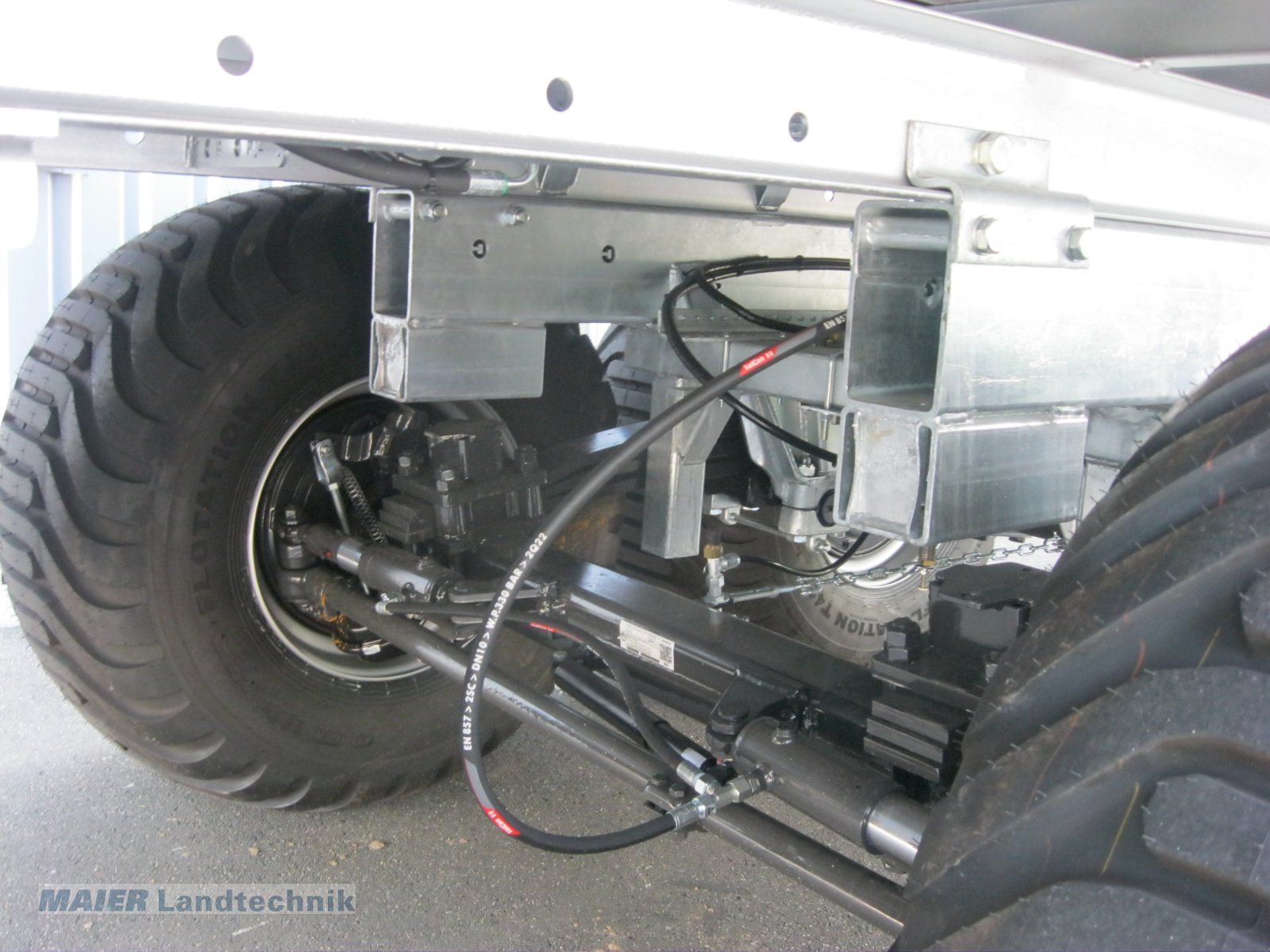 Abschiebewagen του τύπου Fliegl ASW 271 Compact FOX, Neumaschine σε Dieterskirchen (Φωτογραφία 8)