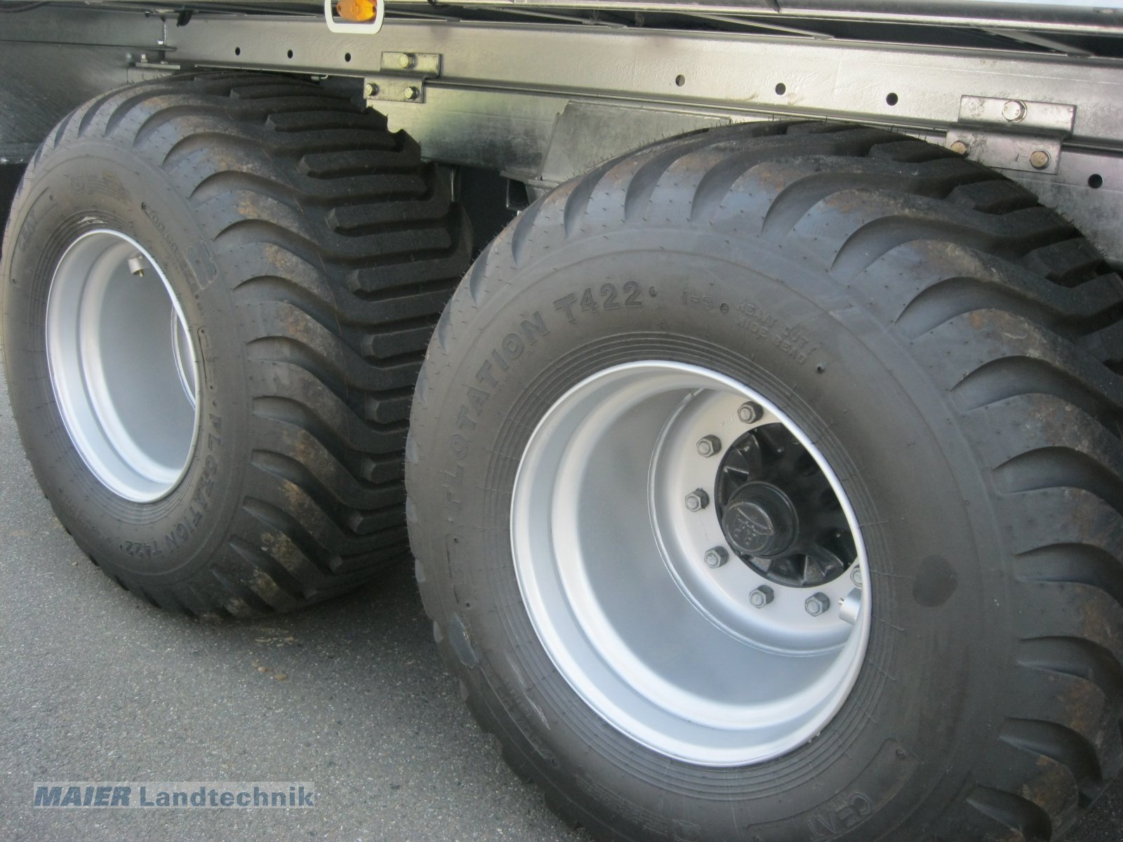 Abschiebewagen του τύπου Fliegl ASW 271 Compact FOX, Neumaschine σε Dieterskirchen (Φωτογραφία 9)