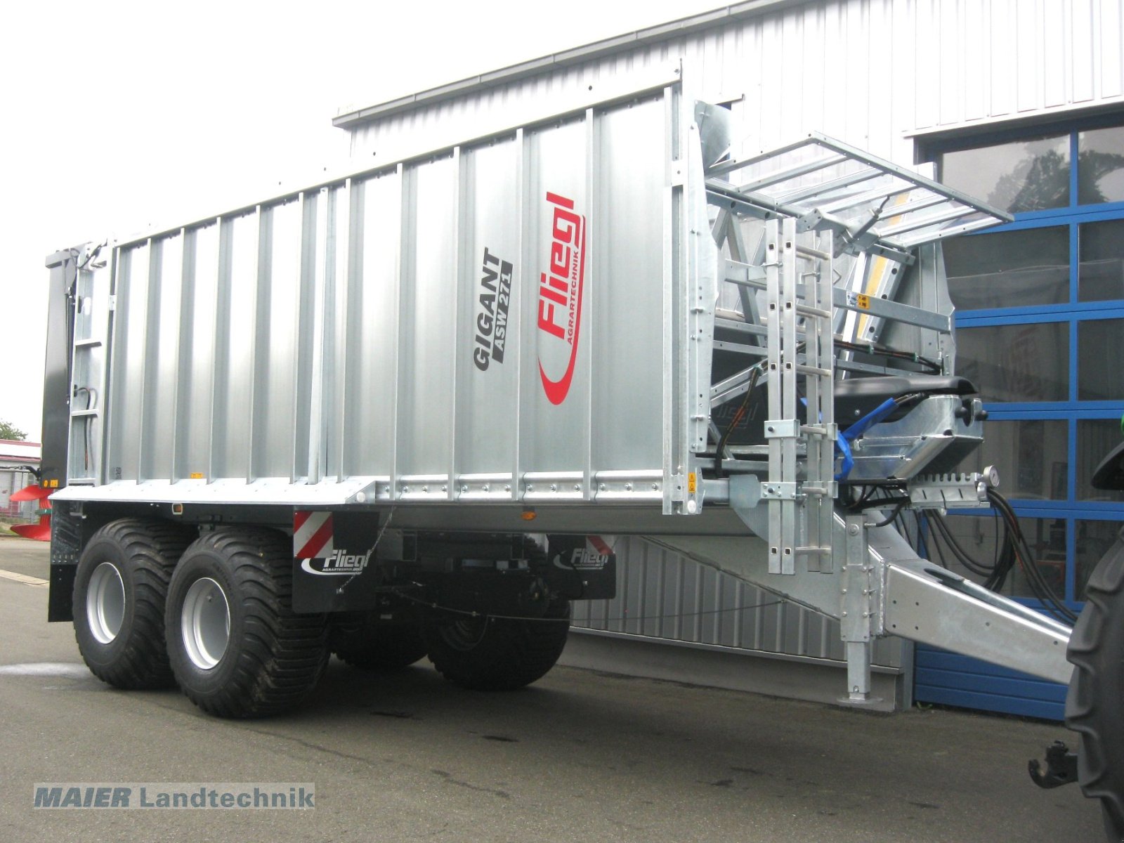 Abschiebewagen typu Fliegl ASW 271 Compact FOX, Neumaschine v Dieterskirchen (Obrázek 2)