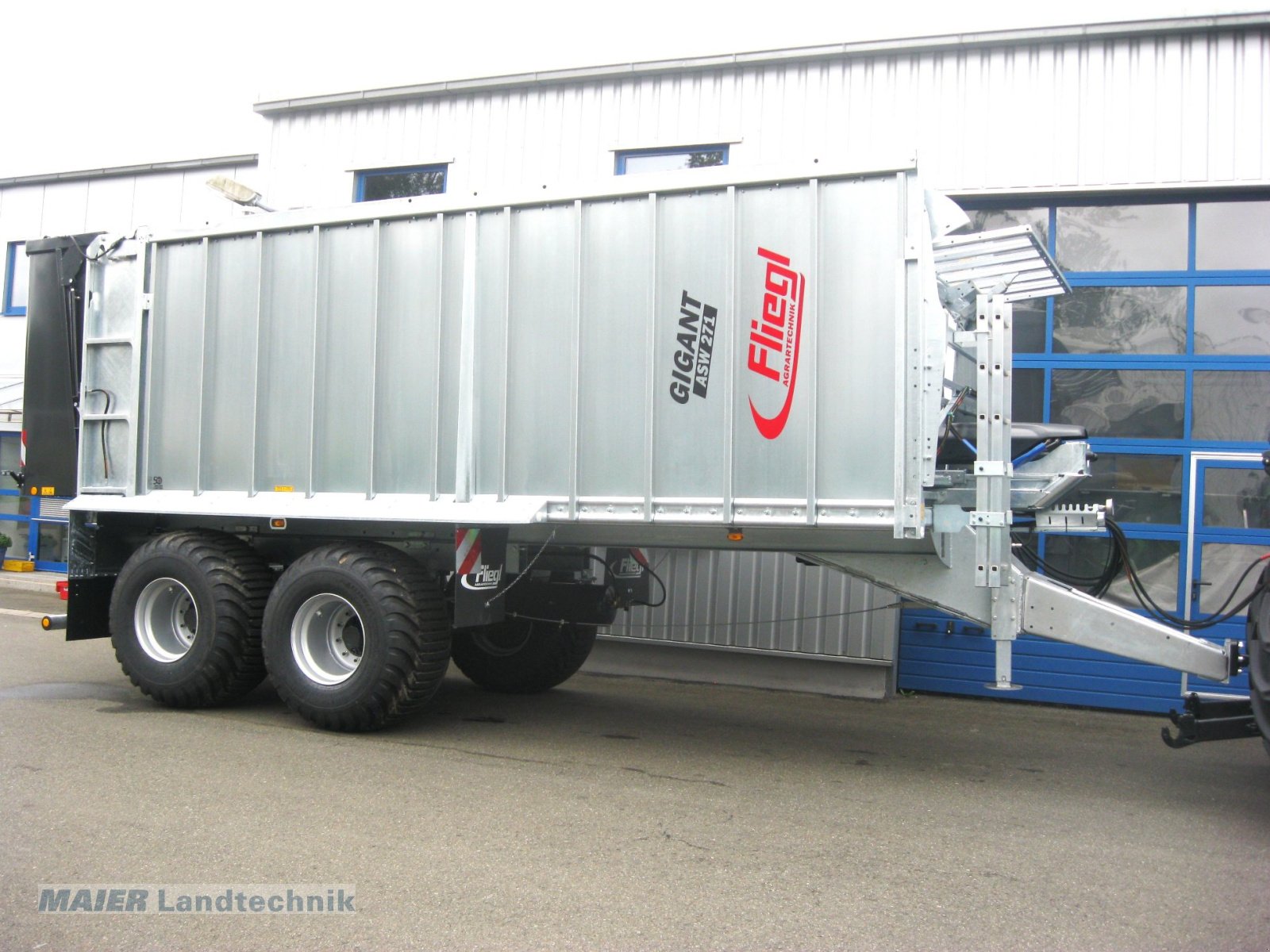 Abschiebewagen typu Fliegl ASW 271 Compact FOX, Neumaschine v Dieterskirchen (Obrázek 3)