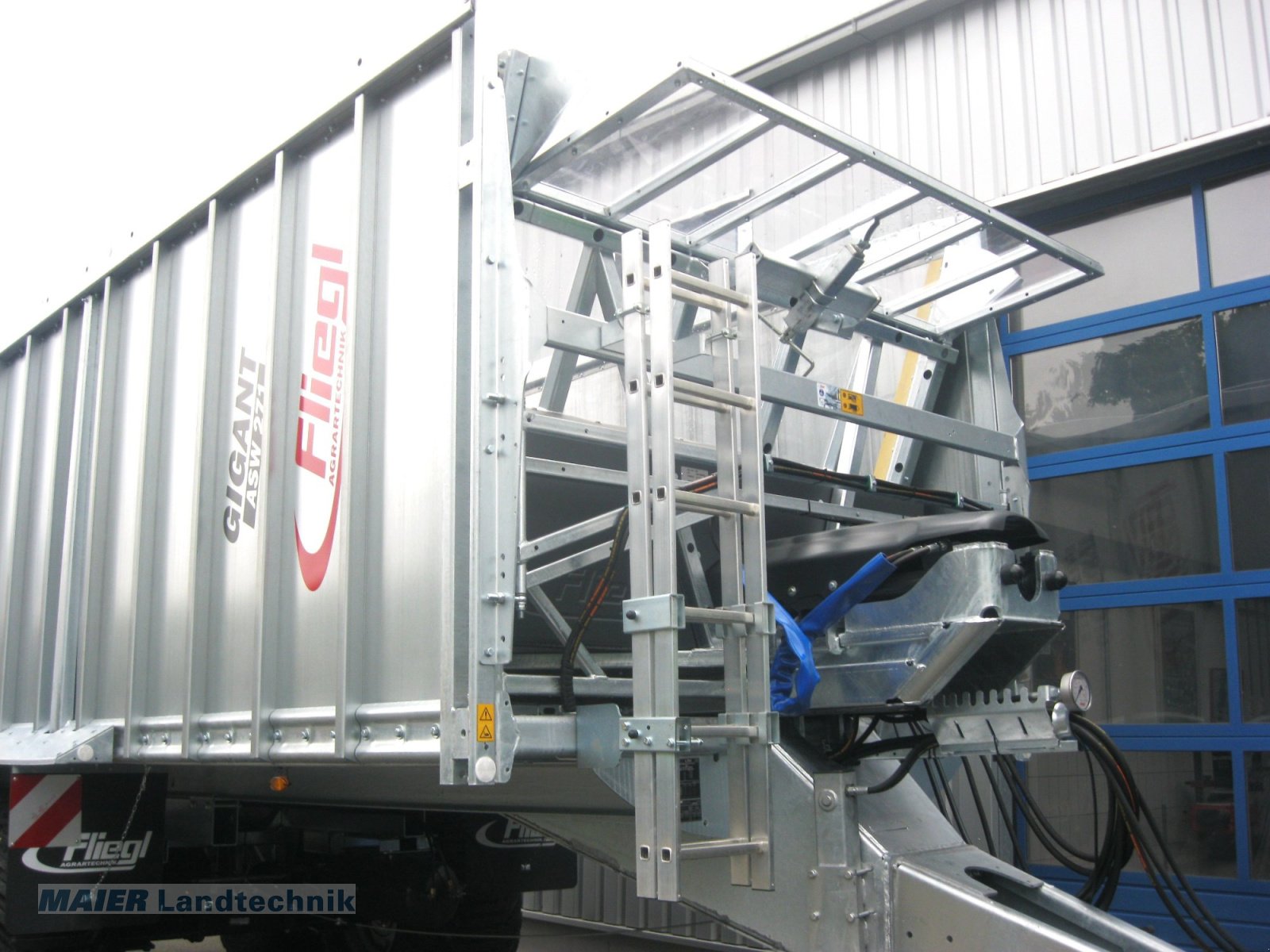 Abschiebewagen typu Fliegl ASW 271 Compact FOX, Neumaschine v Dieterskirchen (Obrázek 5)