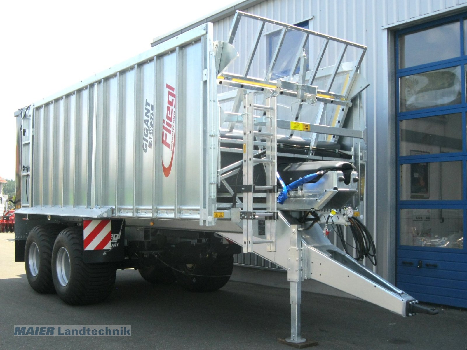 Abschiebewagen типа Fliegl ASW 271 Compact FOX, Neumaschine в Dieterskirchen (Фотография 1)