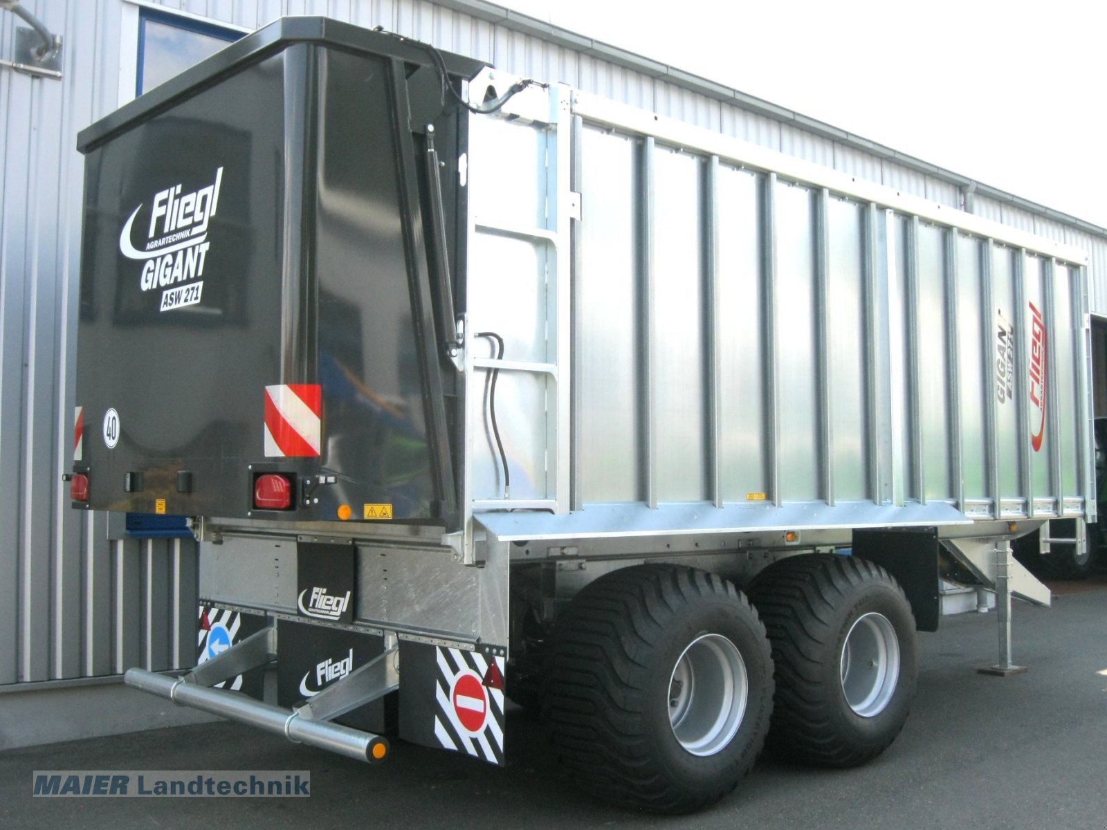 Abschiebewagen типа Fliegl ASW 271 Compact FOX, Neumaschine в Dieterskirchen (Фотография 2)