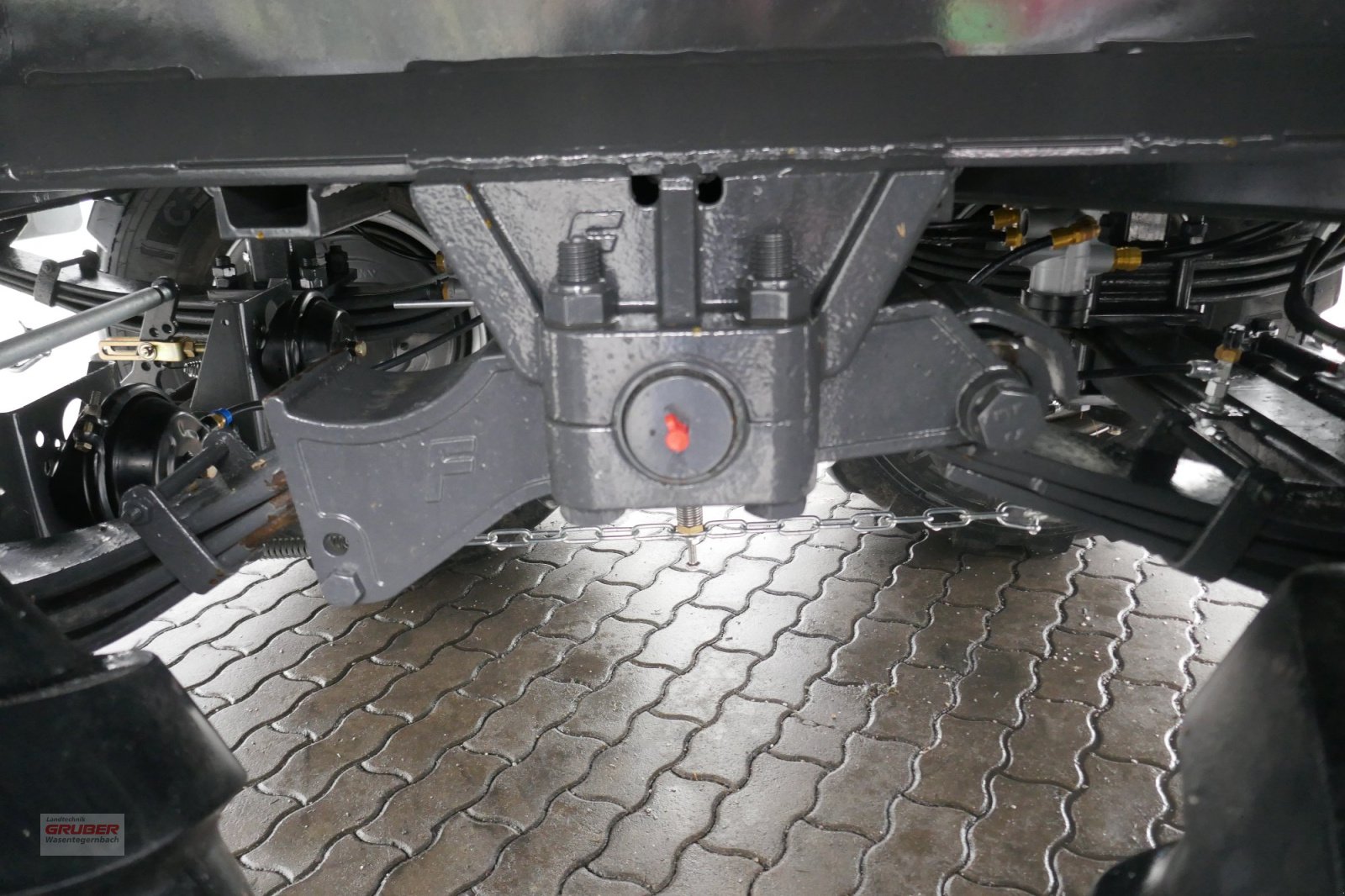 Abschiebewagen van het type Fliegl ASW 271 Compact FOX, Neumaschine in Dorfen (Foto 7)