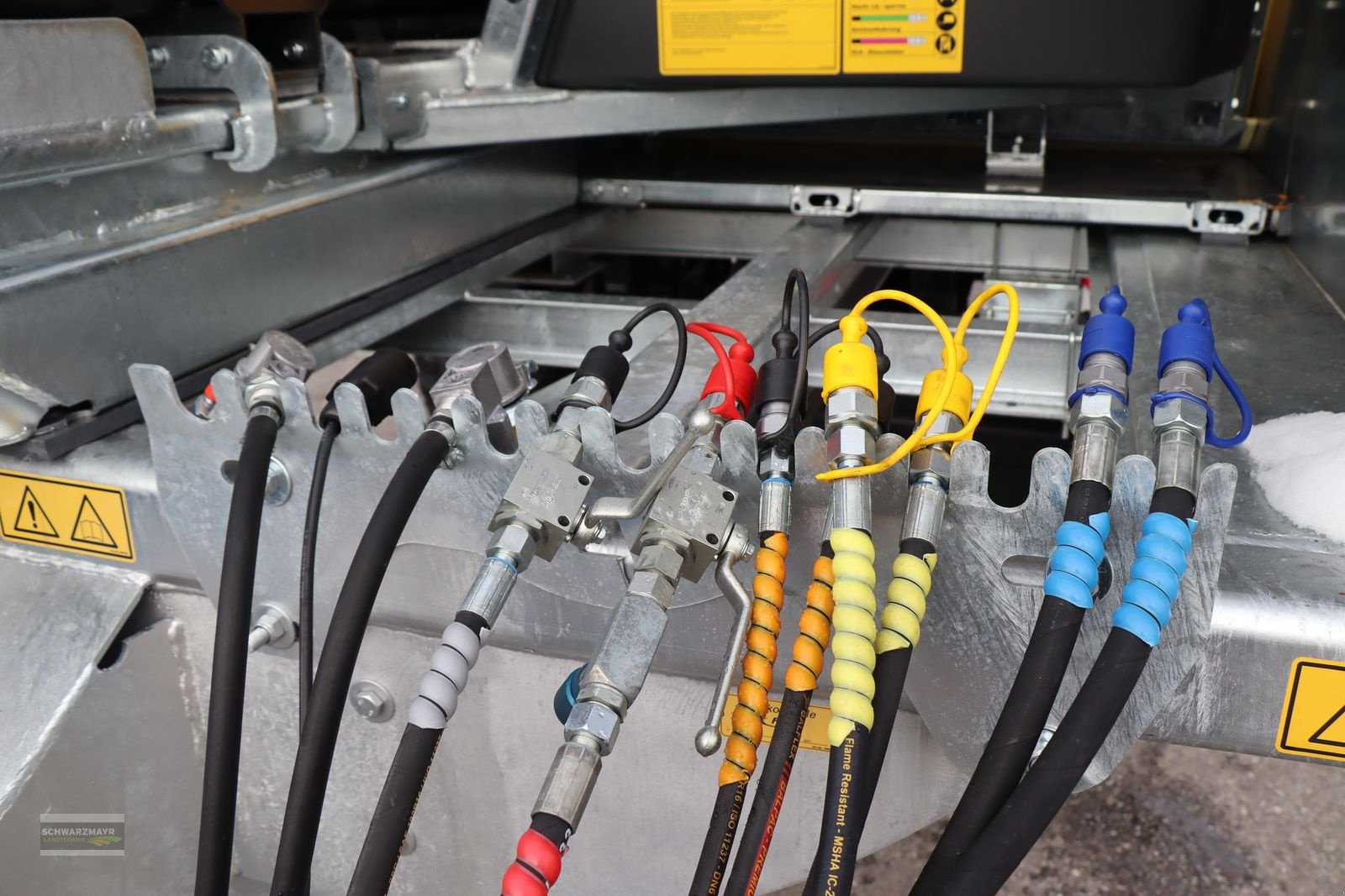 Abschiebewagen of the type Fliegl ASW 271 Compact FOX, Vorführmaschine in Gampern (Picture 10)