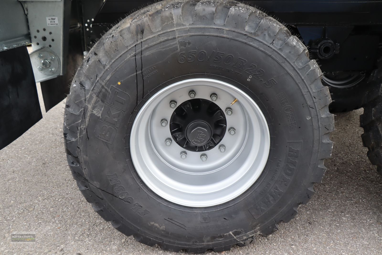 Abschiebewagen of the type Fliegl ASW 271 Compact FOX, Vorführmaschine in Gampern (Picture 16)