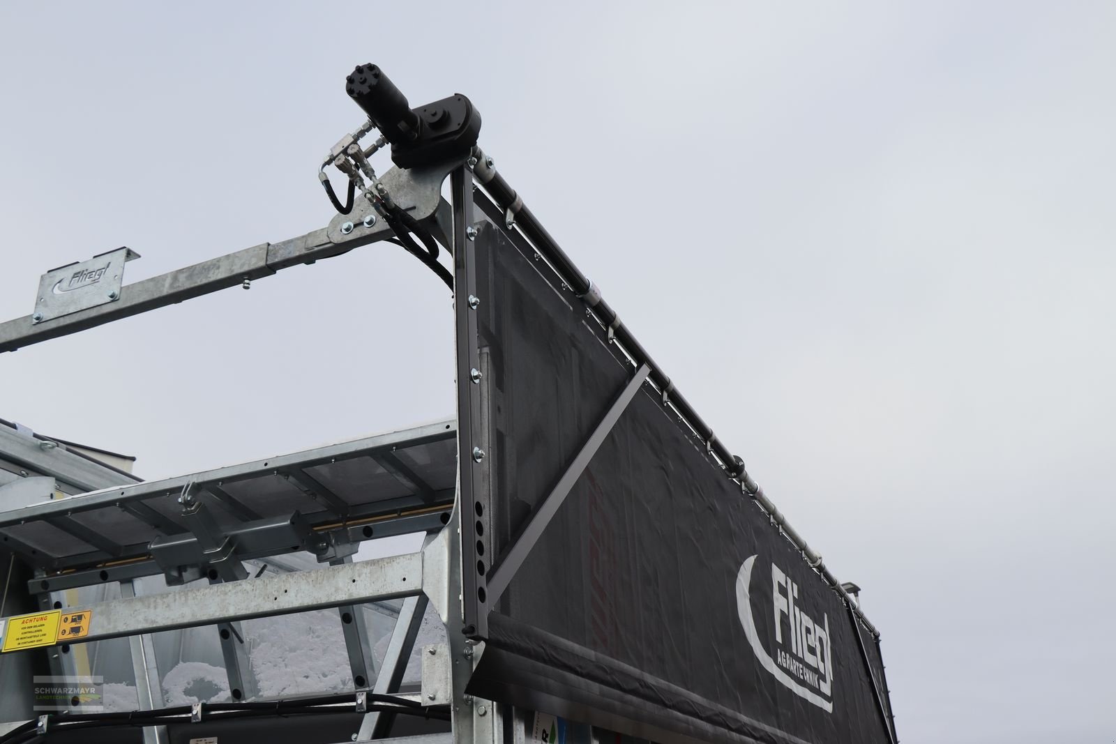 Abschiebewagen of the type Fliegl ASW 271 Compact FOX, Vorführmaschine in Gampern (Picture 25)