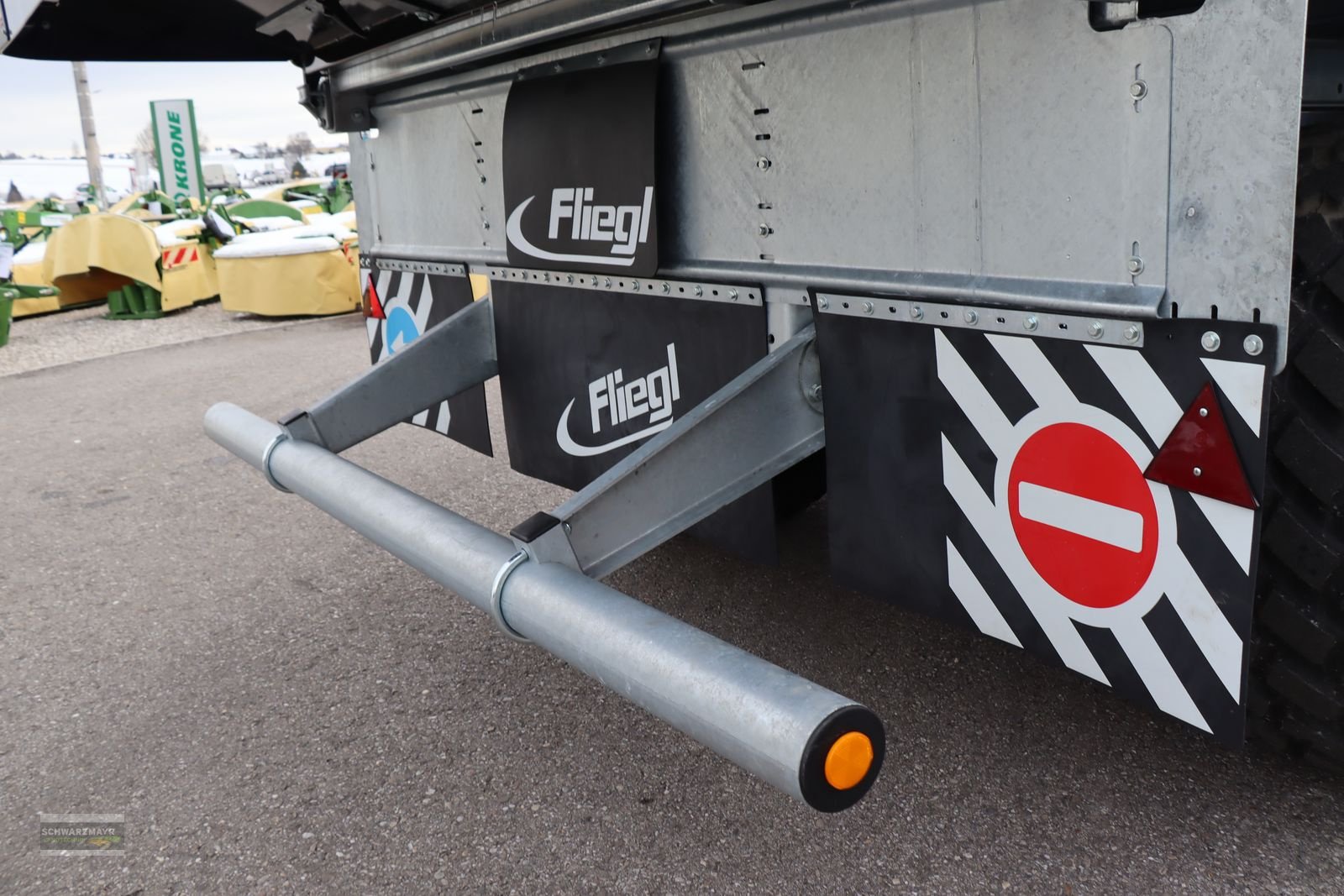 Abschiebewagen of the type Fliegl ASW 271 Compact FOX, Vorführmaschine in Gampern (Picture 18)