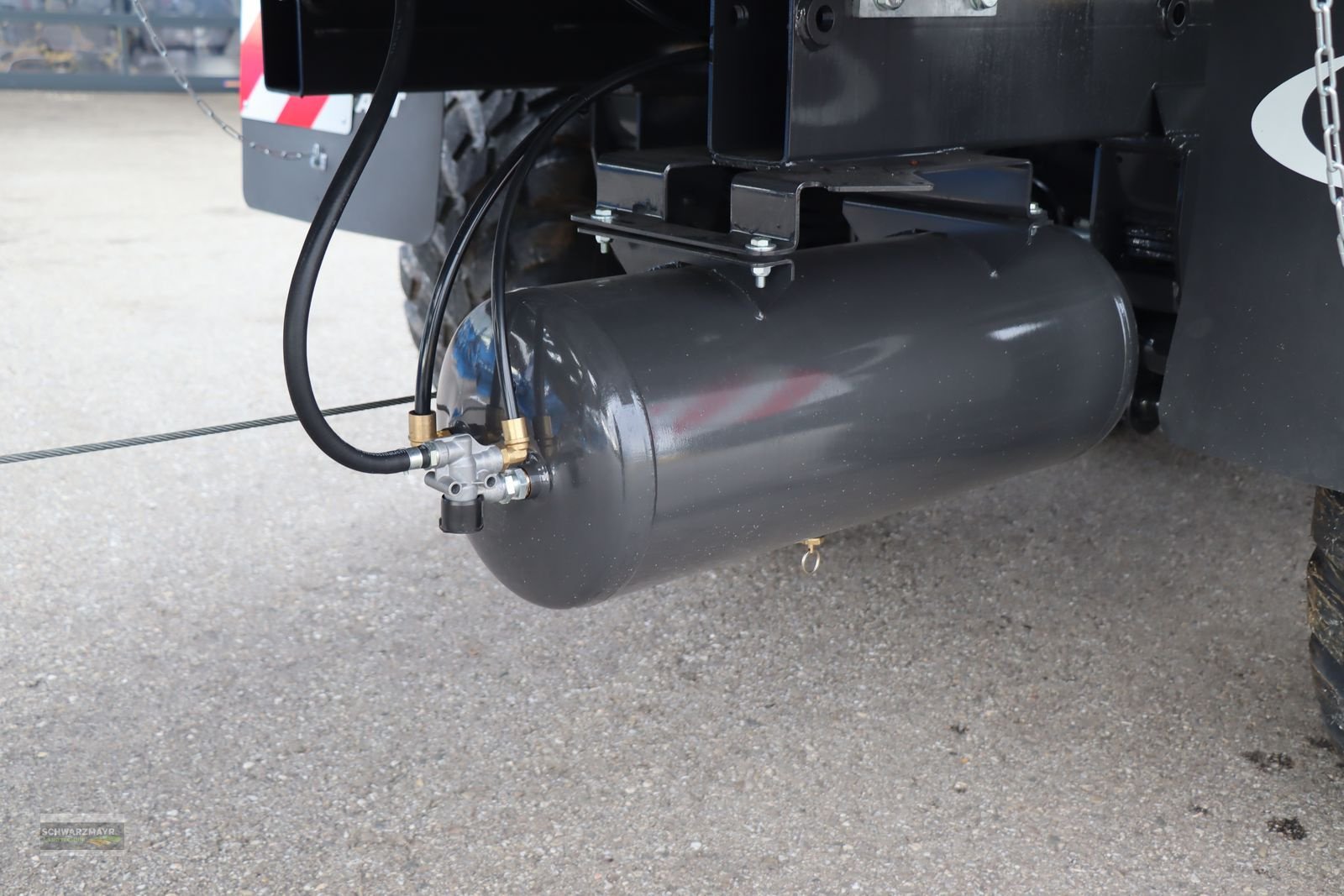 Abschiebewagen of the type Fliegl ASW 271 Compact FOX, Vorführmaschine in Gampern (Picture 22)