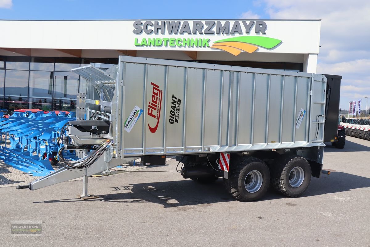 Abschiebewagen typu Fliegl ASW 271 Compact FOX, Neumaschine v Gampern (Obrázok 1)