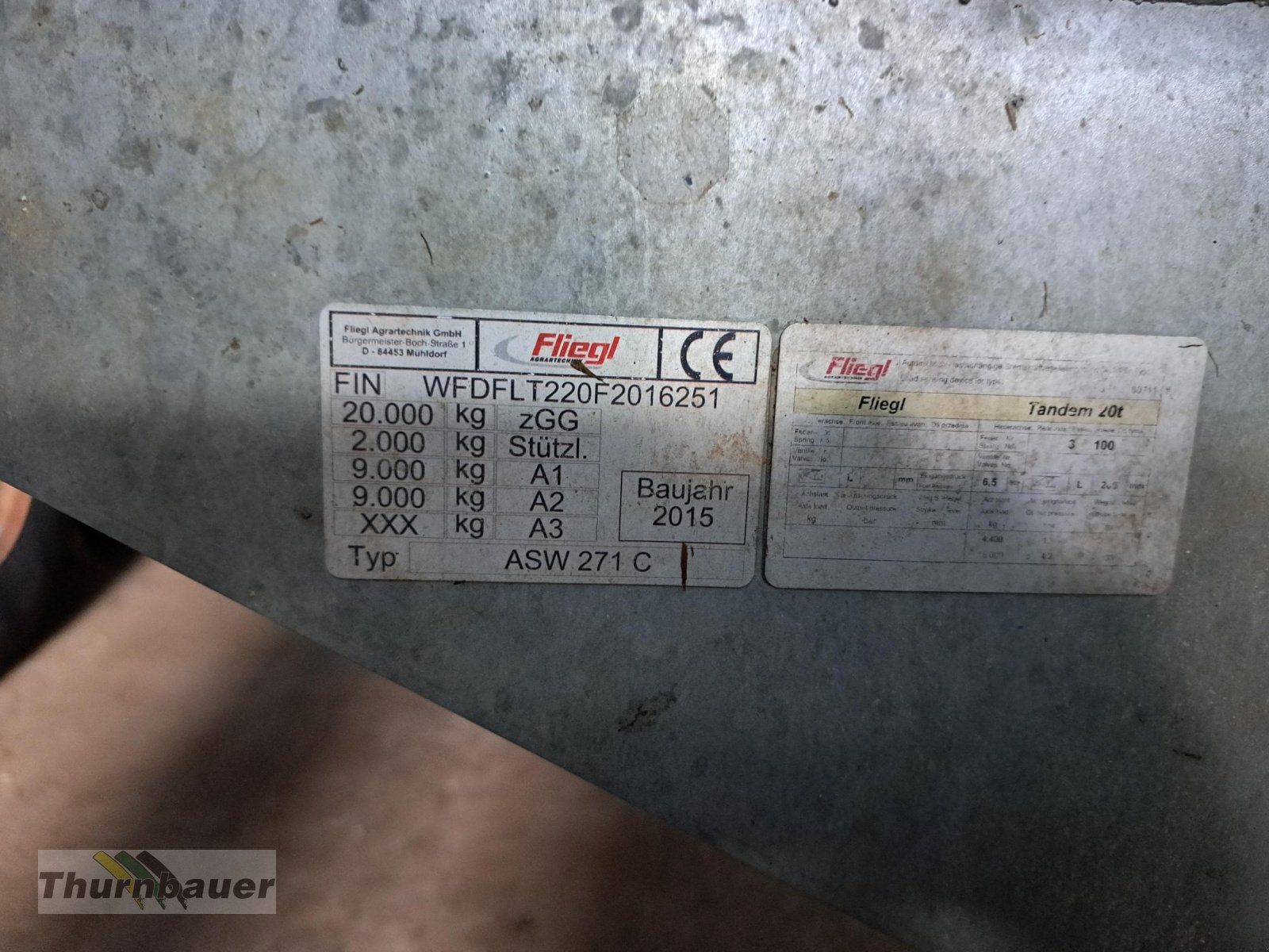 Abschiebewagen του τύπου Fliegl ASW 271 Fox, Gebrauchtmaschine σε Cham (Φωτογραφία 4)