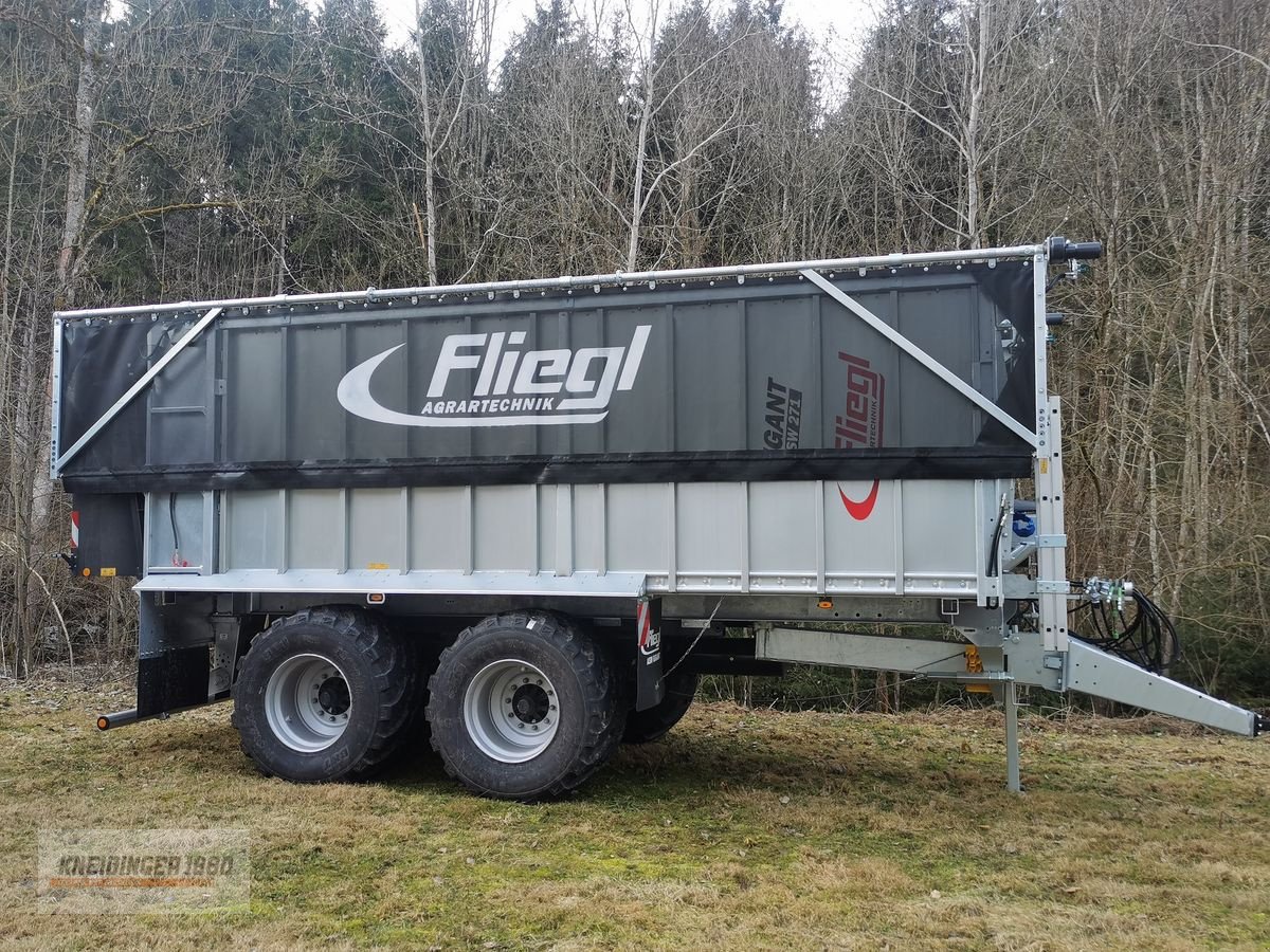 Abschiebewagen del tipo Fliegl ASW 271 Gigant, Neumaschine In Altenfelden (Immagine 13)