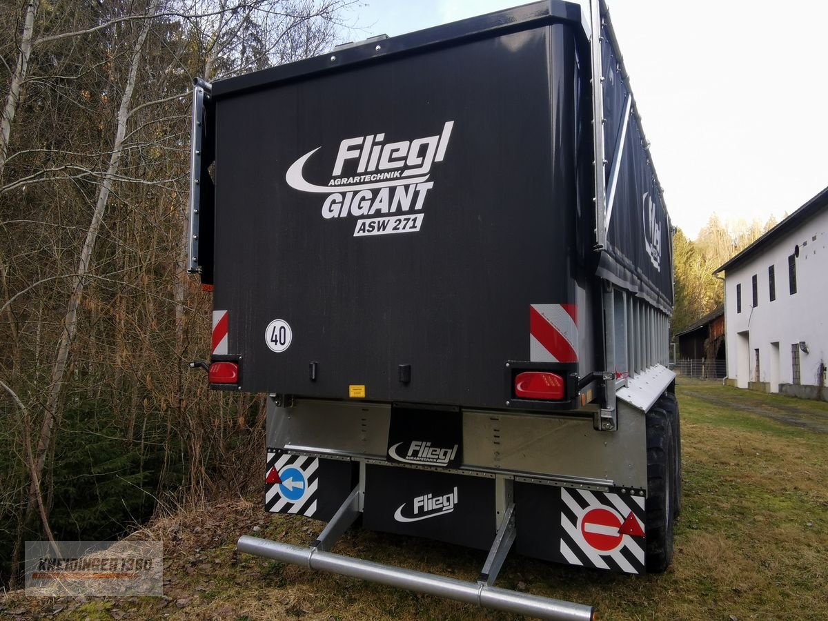 Abschiebewagen del tipo Fliegl ASW 271 Gigant, Neumaschine In Altenfelden (Immagine 9)