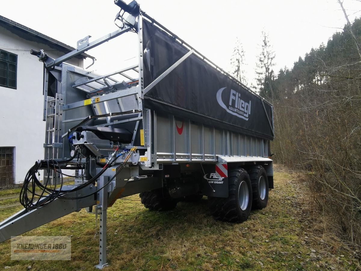 Abschiebewagen del tipo Fliegl ASW 271 Gigant, Neumaschine In Altenfelden (Immagine 2)