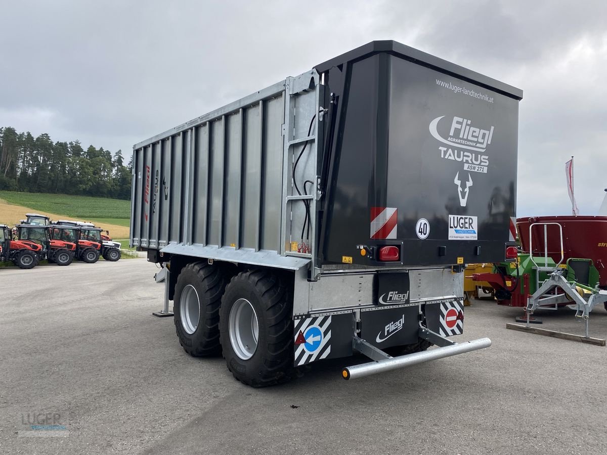 Abschiebewagen of the type Fliegl ASW 271 Taurus FOX - Dosierwalze, Neumaschine in Niederkappel (Picture 1)