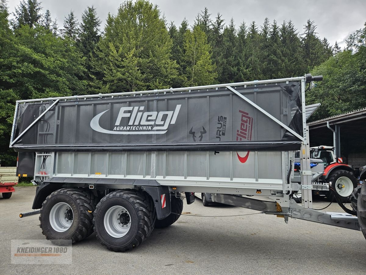 Abschiebewagen del tipo Fliegl Asw 271 Taurus, Neumaschine In Altenfelden (Immagine 7)