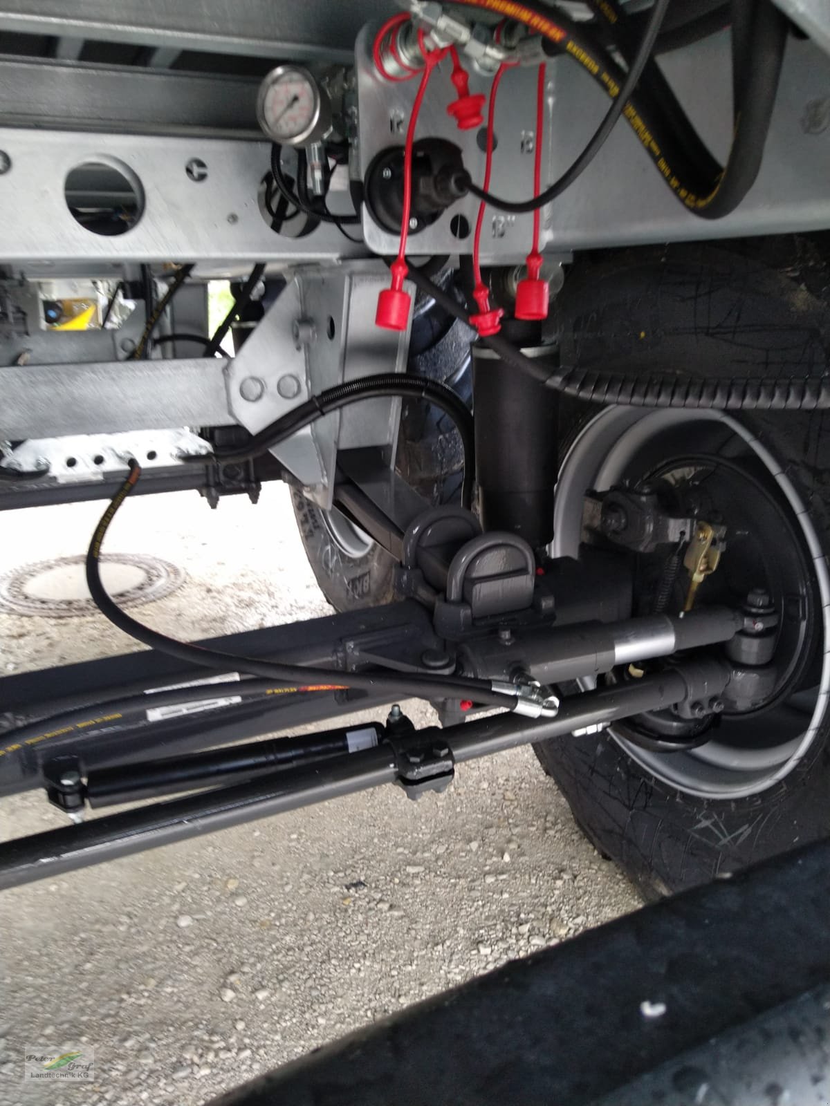 Abschiebewagen del tipo Fliegl ASW 271 Taurus, Neumaschine In Pegnitz-Bronn (Immagine 5)