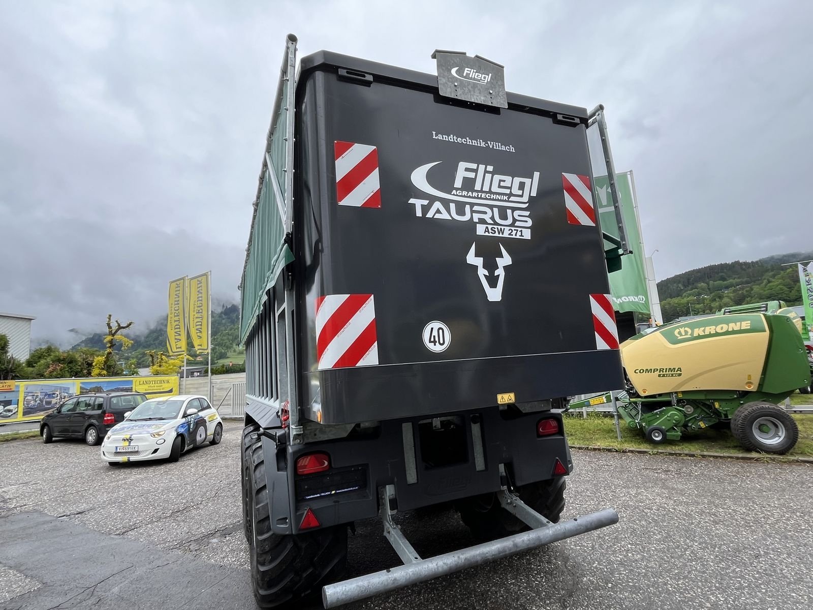 Abschiebewagen of the type Fliegl ASW 271 Taurus, Gebrauchtmaschine in Villach (Picture 8)