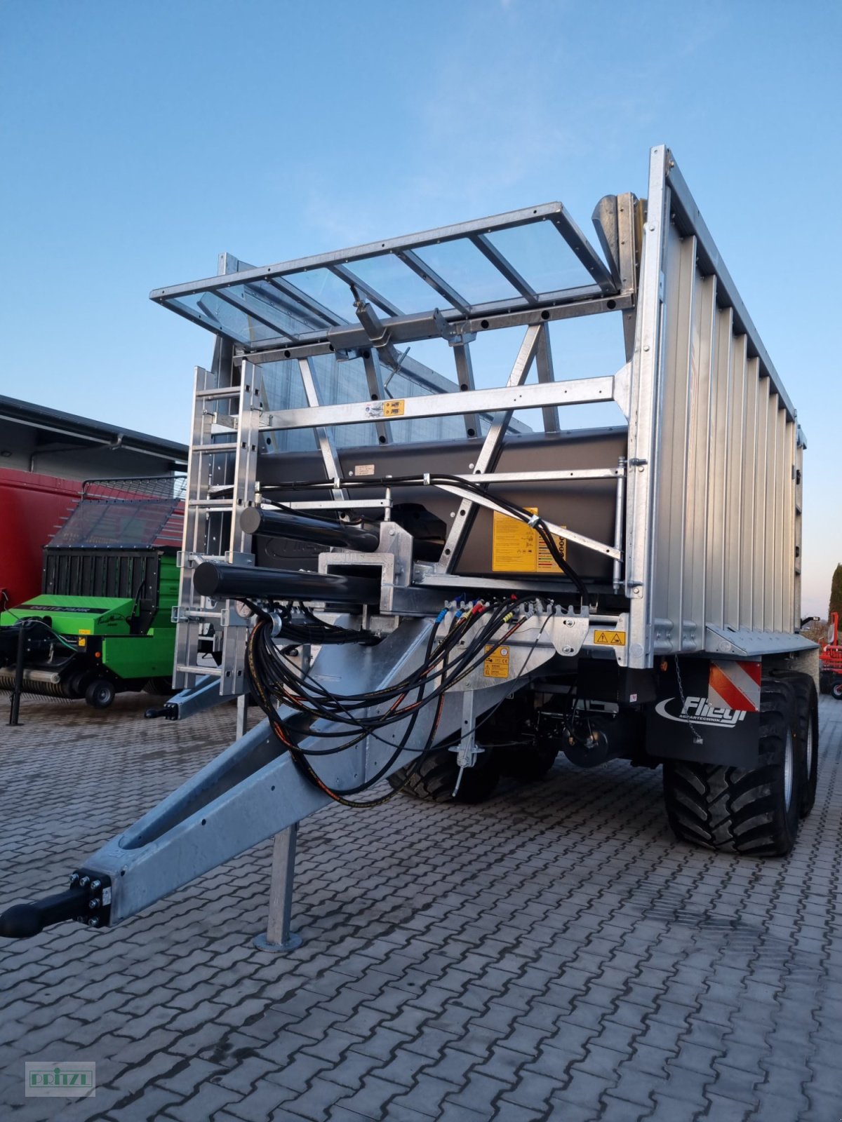 Abschiebewagen типа Fliegl Asw 271, Neumaschine в Bruckmühl (Фотография 1)