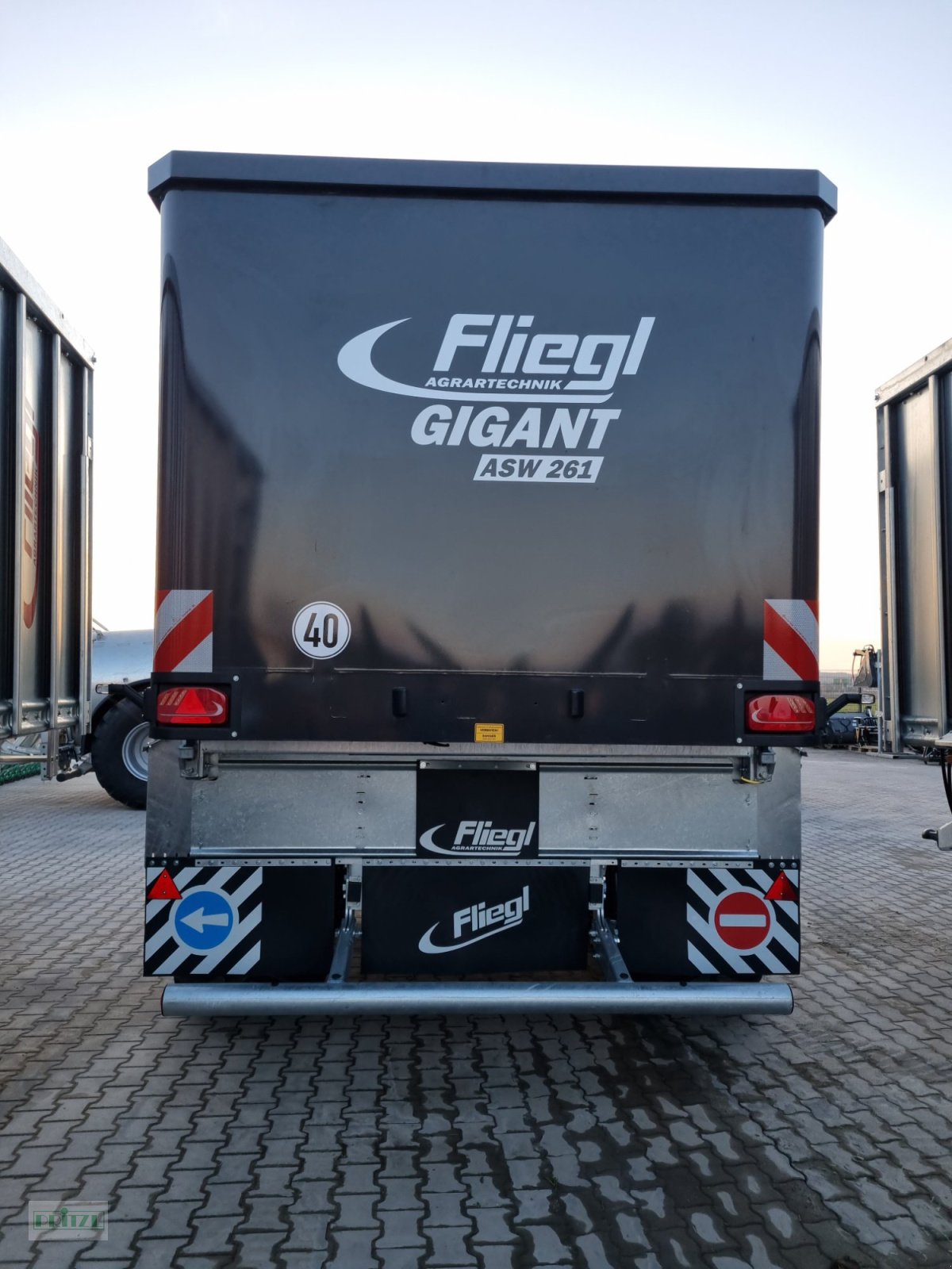 Abschiebewagen типа Fliegl Asw 271, Neumaschine в Bruckmühl (Фотография 2)