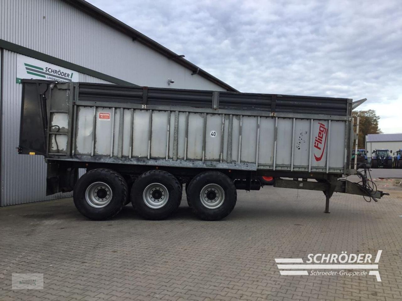 Abschiebewagen типа Fliegl ASW 288, Gebrauchtmaschine в Wildeshausen (Фотография 2)