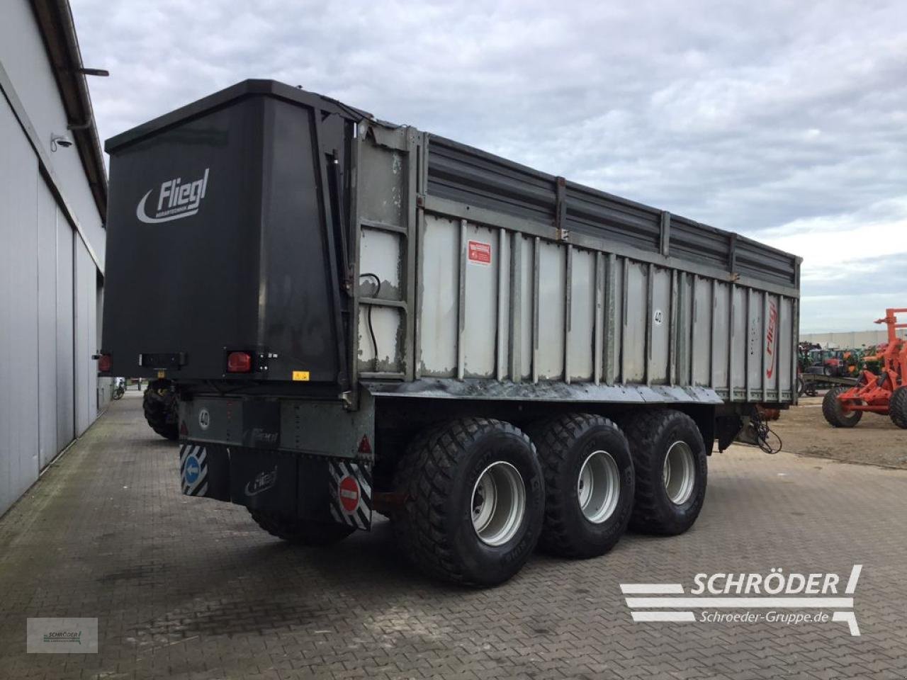 Abschiebewagen типа Fliegl ASW 288, Gebrauchtmaschine в Wildeshausen (Фотография 3)