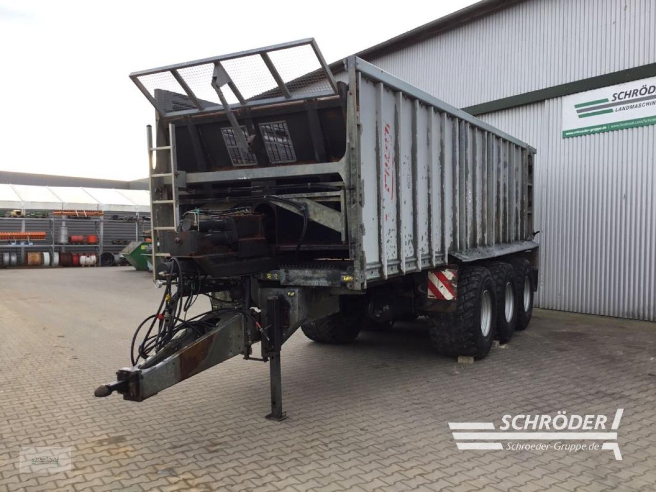 Abschiebewagen типа Fliegl ASW 288, Gebrauchtmaschine в Wildeshausen (Фотография 5)