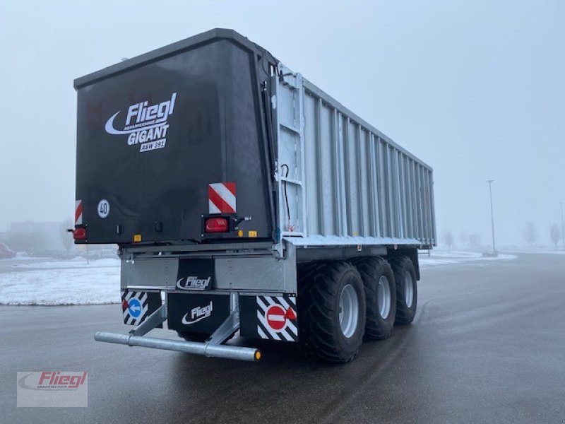 Abschiebewagen του τύπου Fliegl ASW 391 Gigant, Neumaschine σε Mühldorf (Φωτογραφία 8)