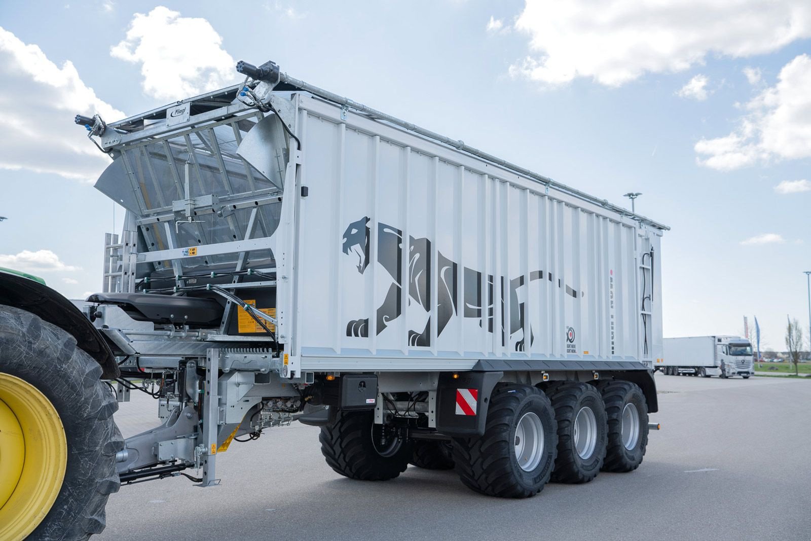 Abschiebewagen typu Fliegl ASW 391 TAURUS FOX 50 Jahre Limited Edtion, Neumaschine v Wallern (Obrázek 2)