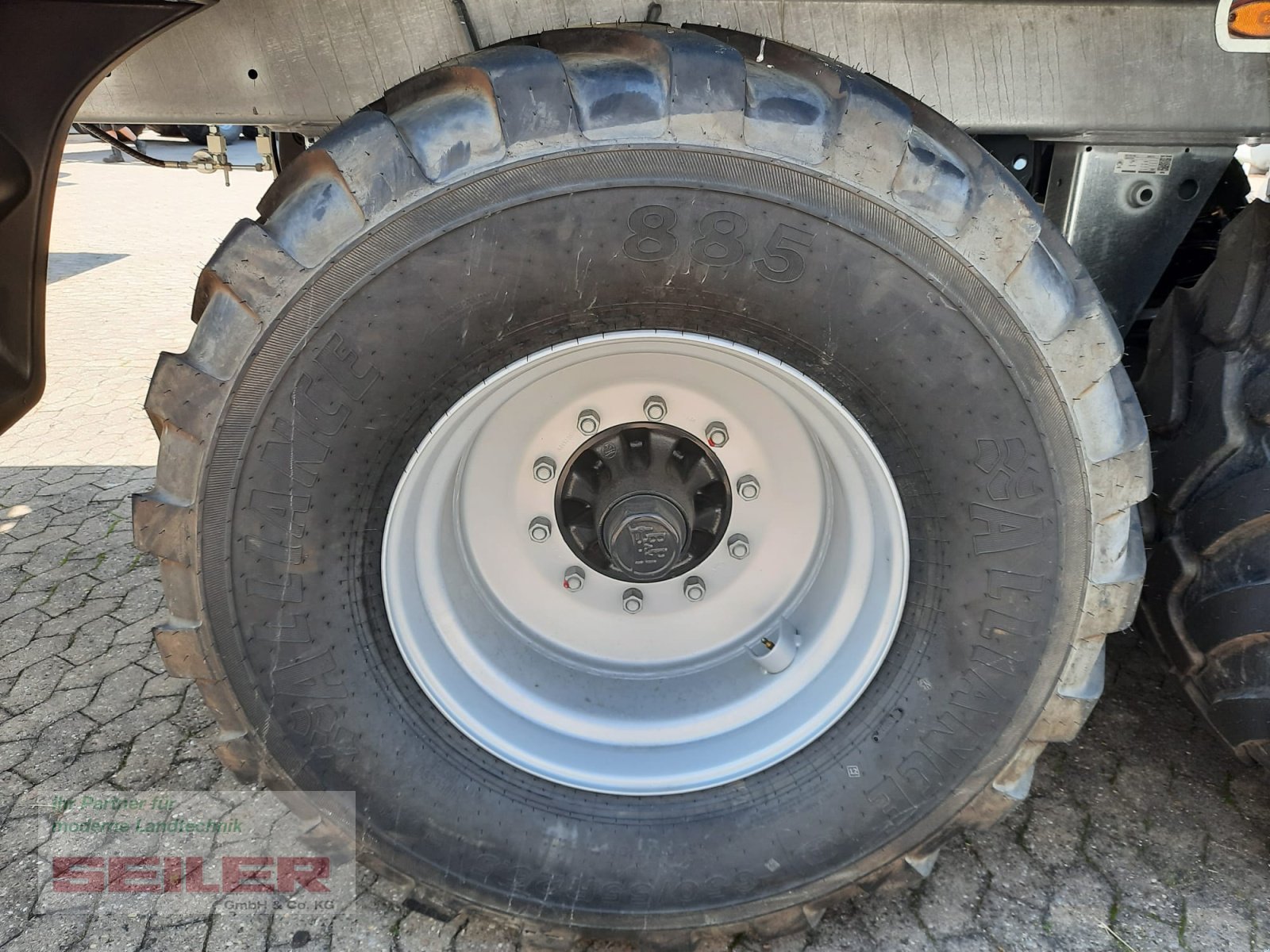 Abschiebewagen des Typs Fliegl ASW 391 TAURUS FOX 50m³ ZWL + Top Lift Light, Neumaschine in Ansbach (Bild 10)