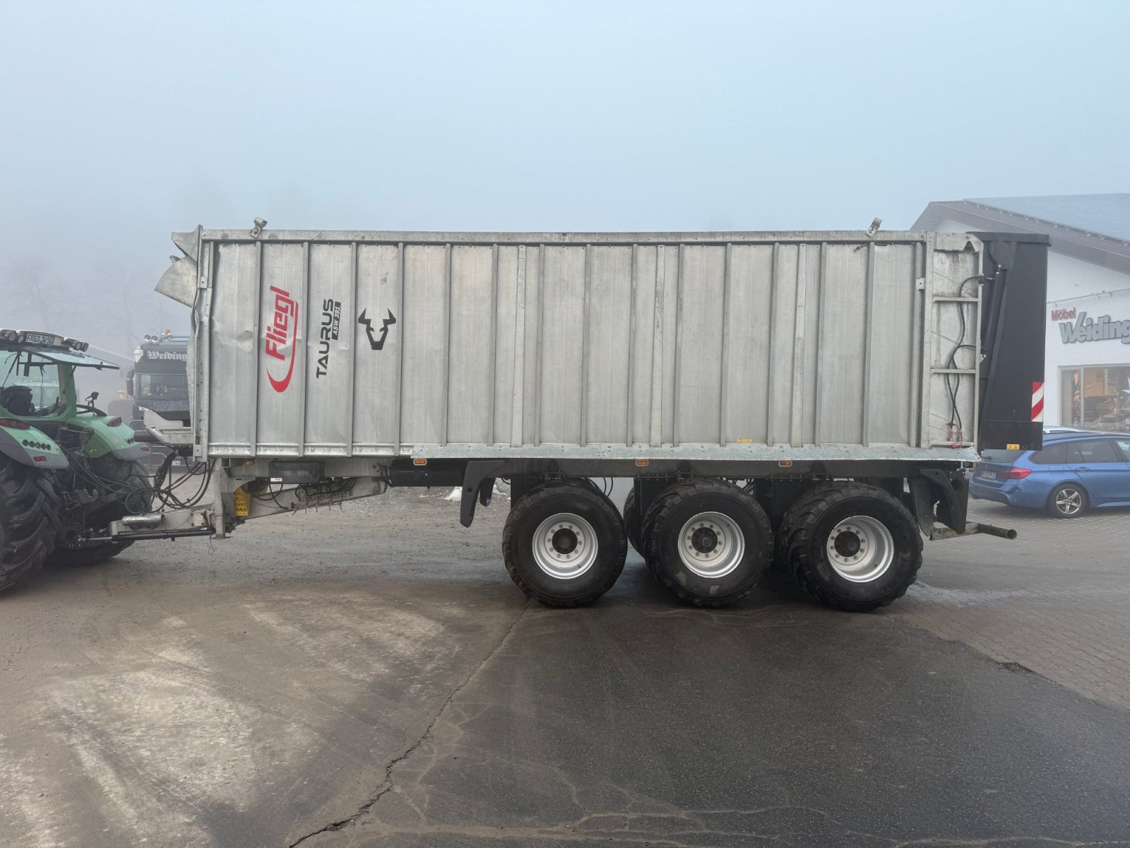 Abschiebewagen tip Fliegl ASW 391 Taurus Unfall, Gebrauchtmaschine in Neureichenau (Poză 2)