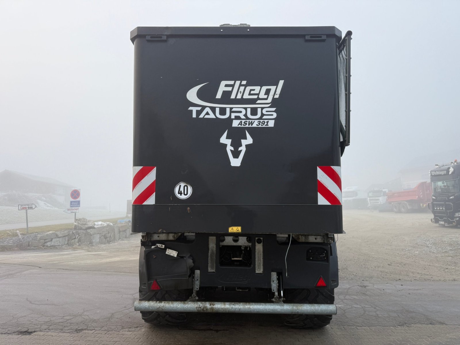 Abschiebewagen tip Fliegl ASW 391 Taurus Unfall, Gebrauchtmaschine in Neureichenau (Poză 4)