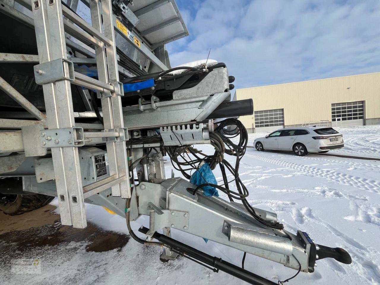 Abschiebewagen del tipo Fliegl ASW 391 Tridem, Gebrauchtmaschine en Schora (Imagen 6)