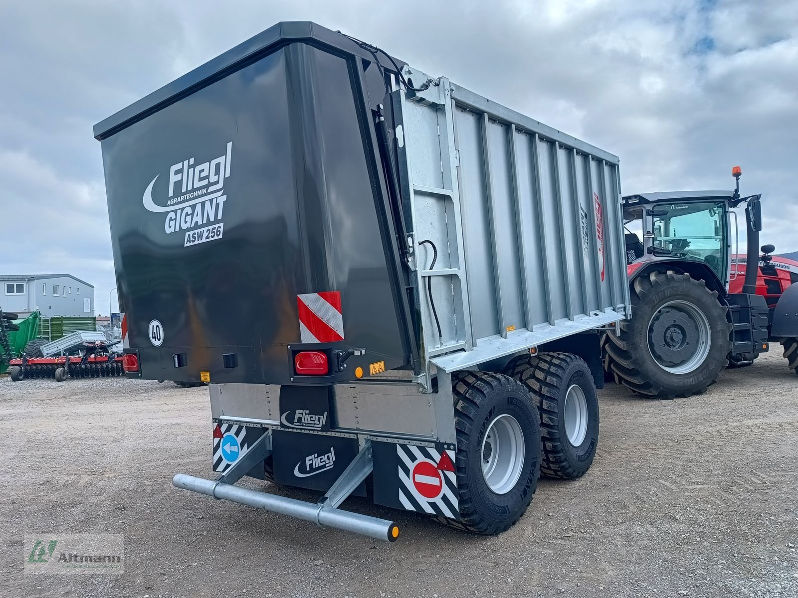 Abschiebewagen типа Fliegl ASW256Compact Fox, Neumaschine в Lanzenkirchen (Фотография 4)