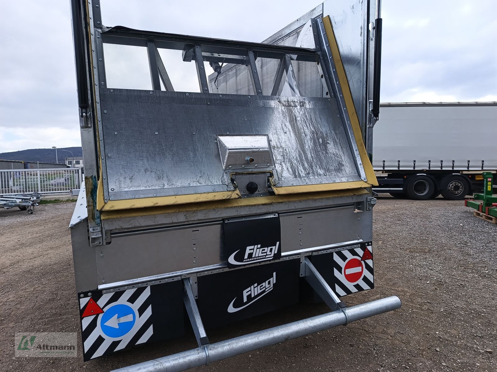 Abschiebewagen типа Fliegl ASW256Compact Fox, Neumaschine в Lanzenkirchen (Фотография 8)