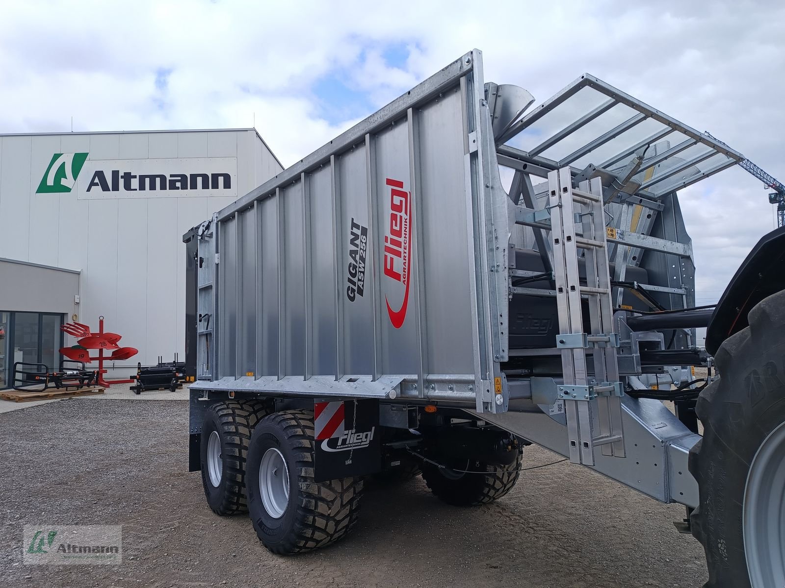 Abschiebewagen типа Fliegl ASW256Compact Fox, Neumaschine в Lanzenkirchen (Фотография 2)